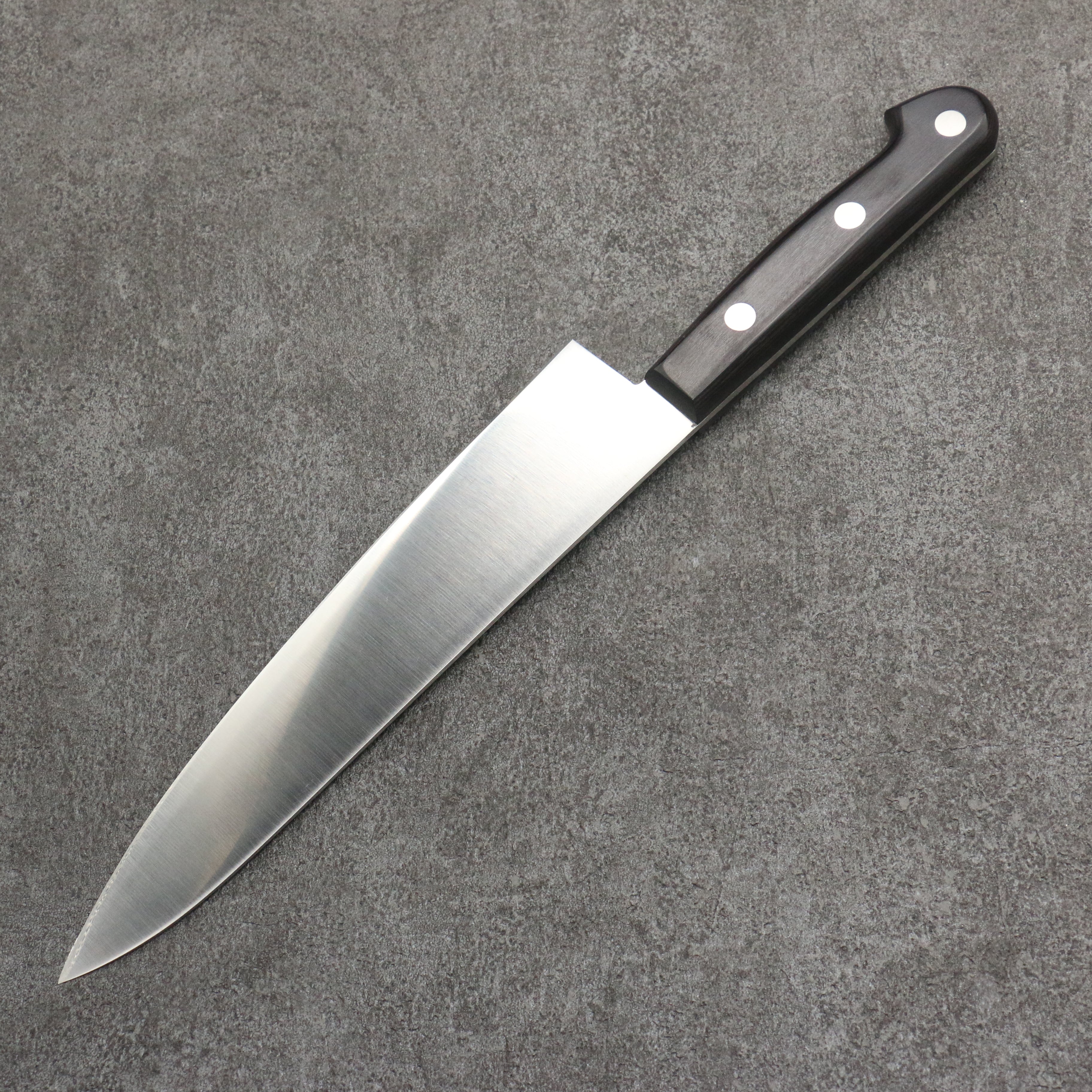 Sakai Takayuki Grand Chef Swedish Steel-stn Gyuto  210mm Black Pakka wood Handle - Japanny - Best Japanese Knife