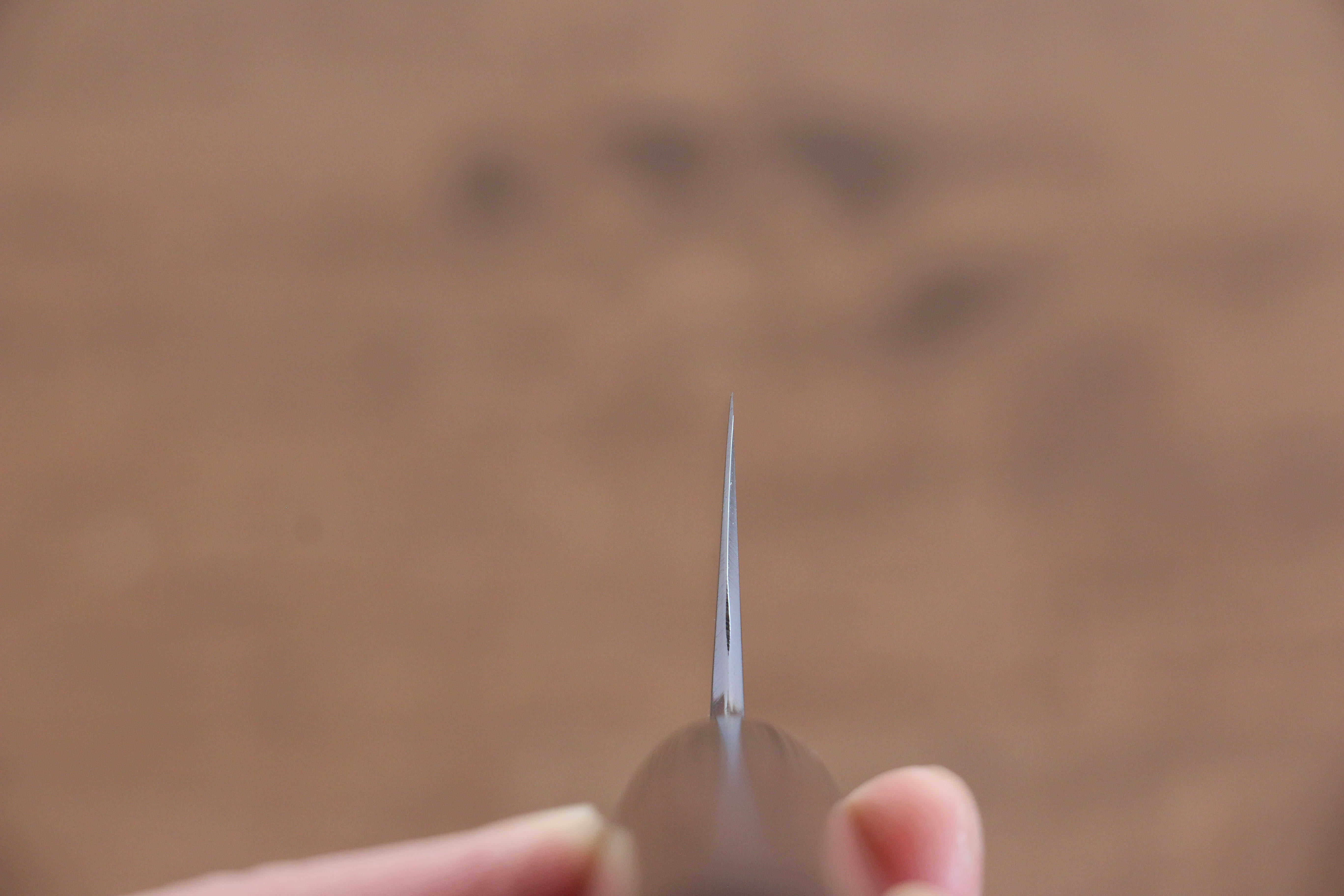 Jikko White Steel No.2 Gyuto  180mm Shitan Handle - Japanny - Best Japanese Knife