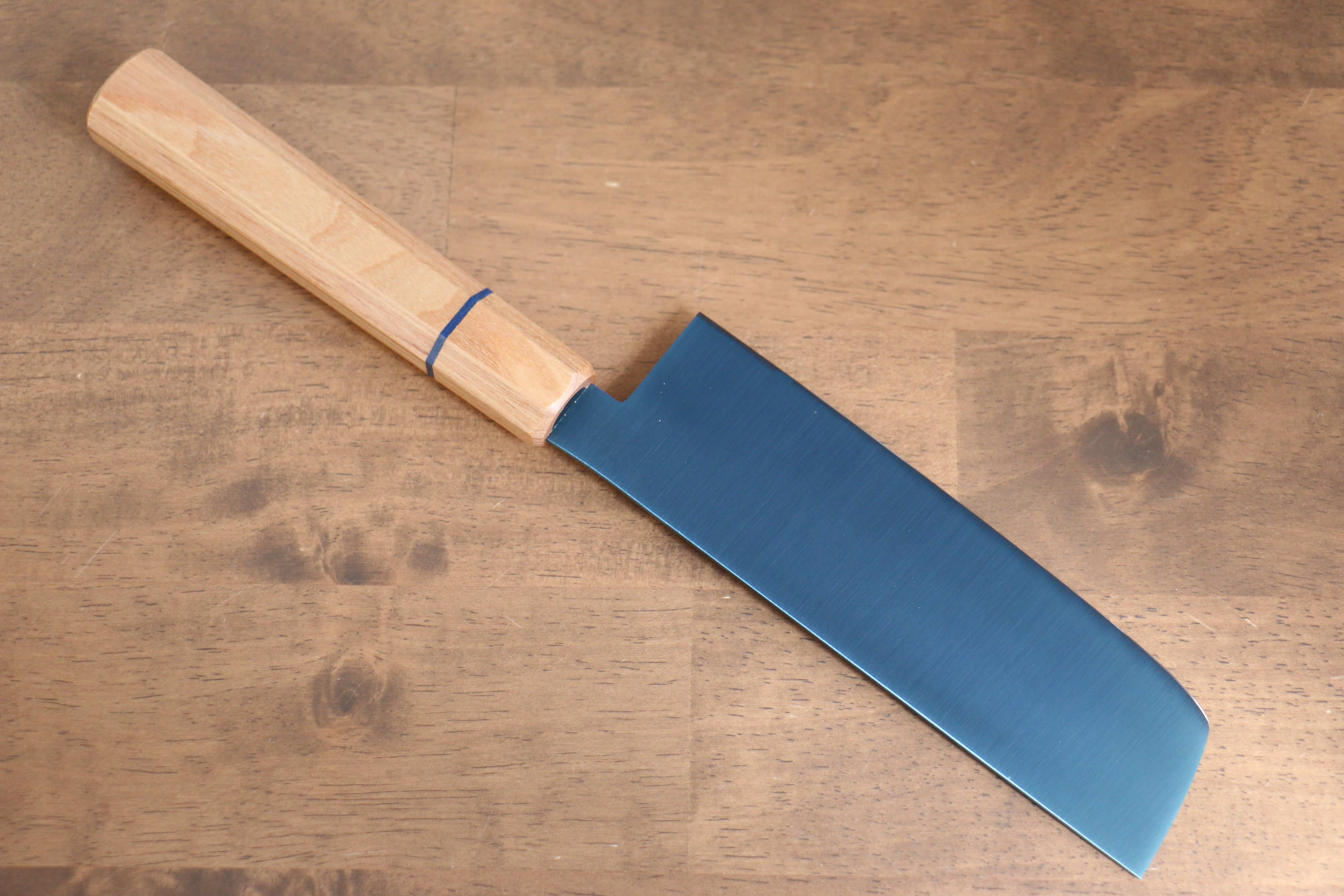 Seisuke SK-85 Ion plating Nakiri 160mm White wood Handle - Japanny - Best Japanese Knife