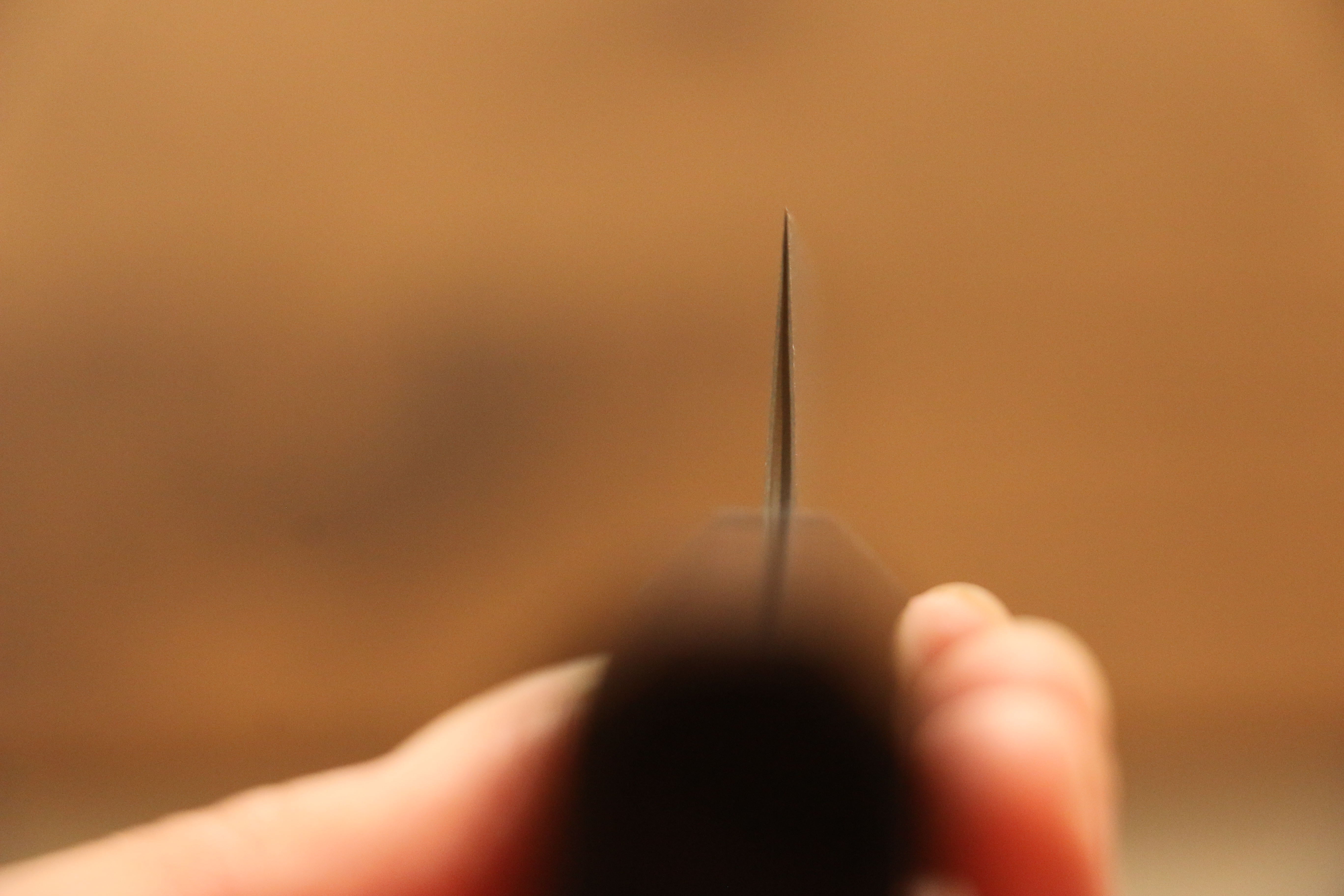 Masakage Kumo VG10 Damascus Small Bunka 120mm Shitan Handle - Japanny - Best Japanese Knife