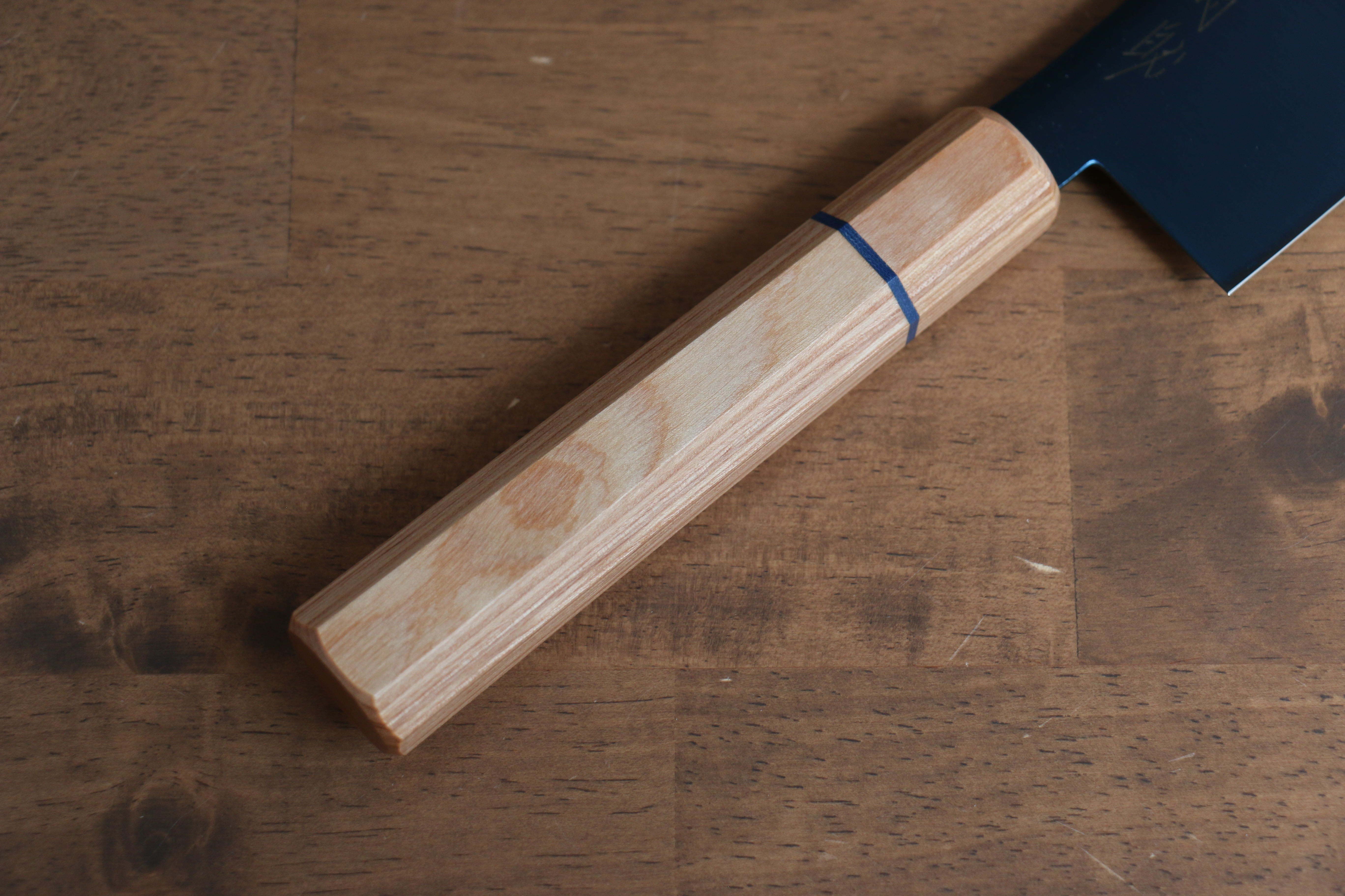 Seisuke SK-85 Ion plating Nakiri 160mm White wood Handle - Japanny - Best Japanese Knife