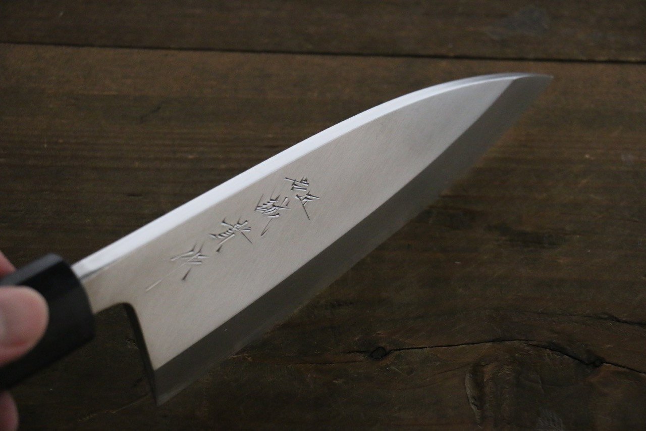 Shigeki Tanaka Silver Steel No.3 Deba 150mm Walnut Handle - Japanny - Best Japanese Knife