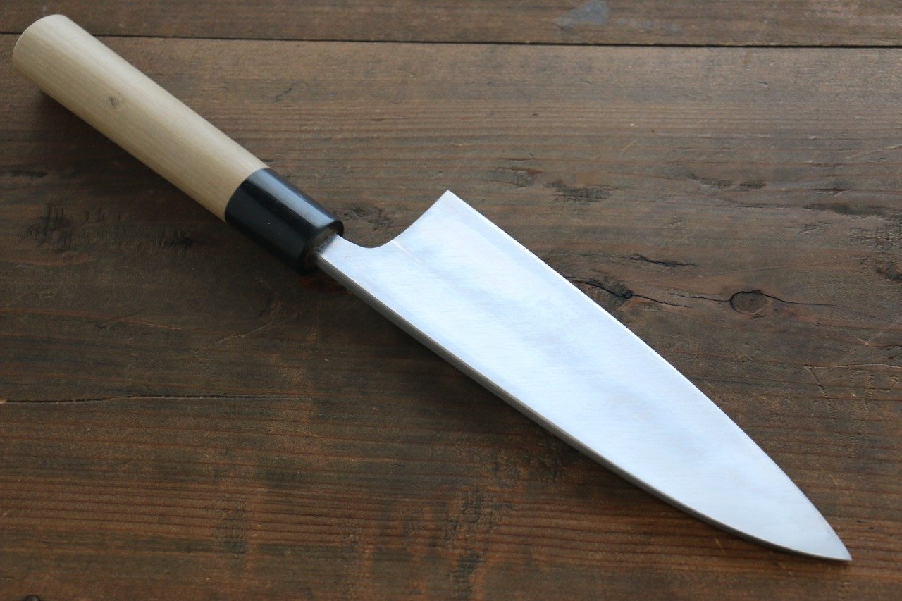 Sukenari White Steel No.2 Hongasumi Deba Magnolia Handle - Japanny - Best Japanese Knife