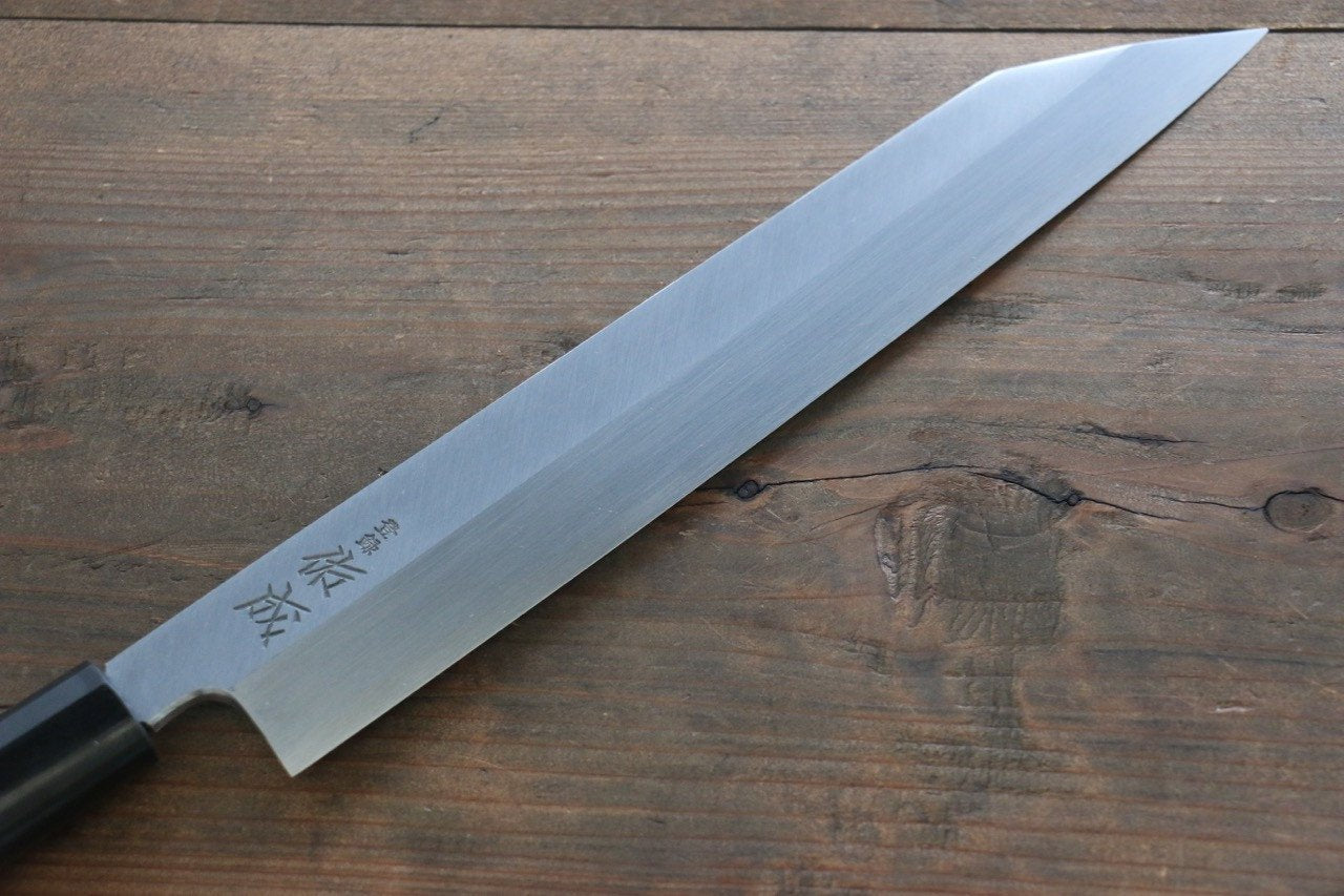 Sukenari White Steel No.2 Hongasumi Kiritsuke Magnolia Handle - Japanny - Best Japanese Knife