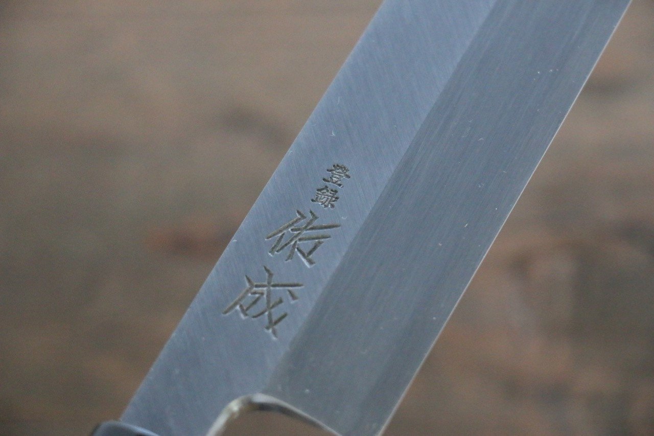Sukenari White Steel No.2 Hongasumi Kiritsuke Magnolia Handle - Japanny - Best Japanese Knife
