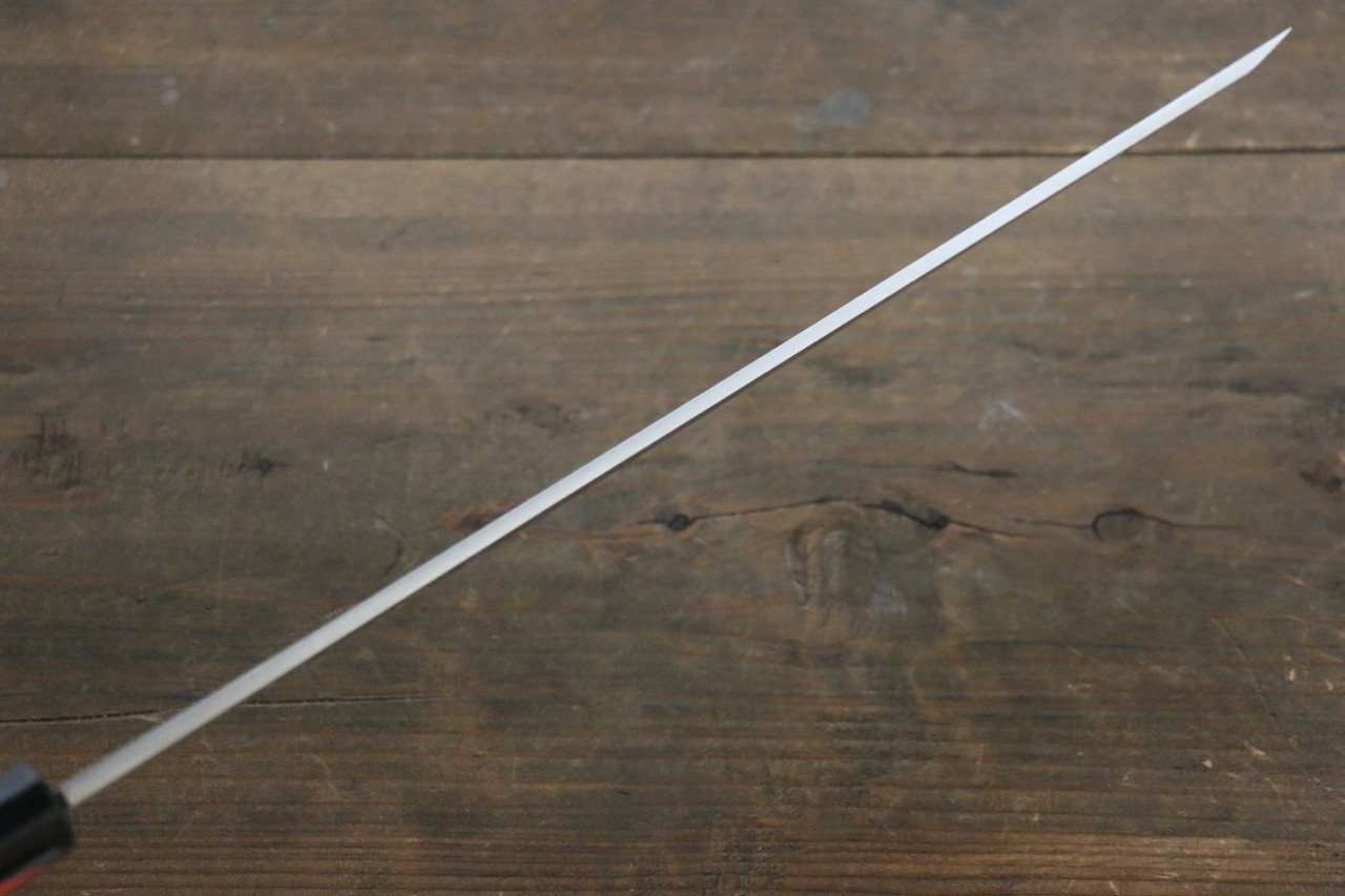 Shigeki Tanaka Blue Steel No.2 Damascus Sakimaru Takohiki 300mm Walnut Handle - Japanny - Best Japanese Knife