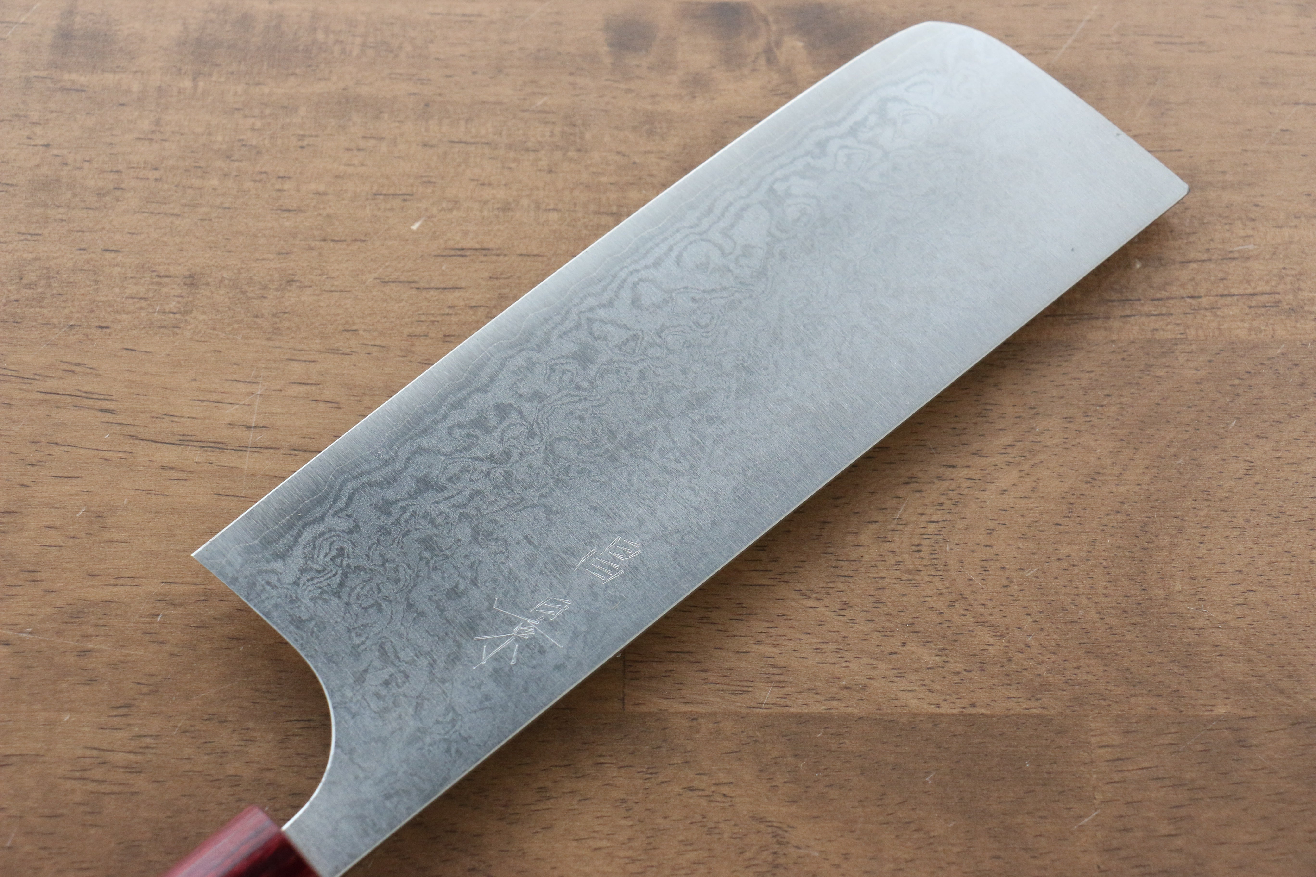 Masakage Kiri VG10 Damascus Nakiri 170mm Magnolia Handle - Japanny - Best Japanese Knife