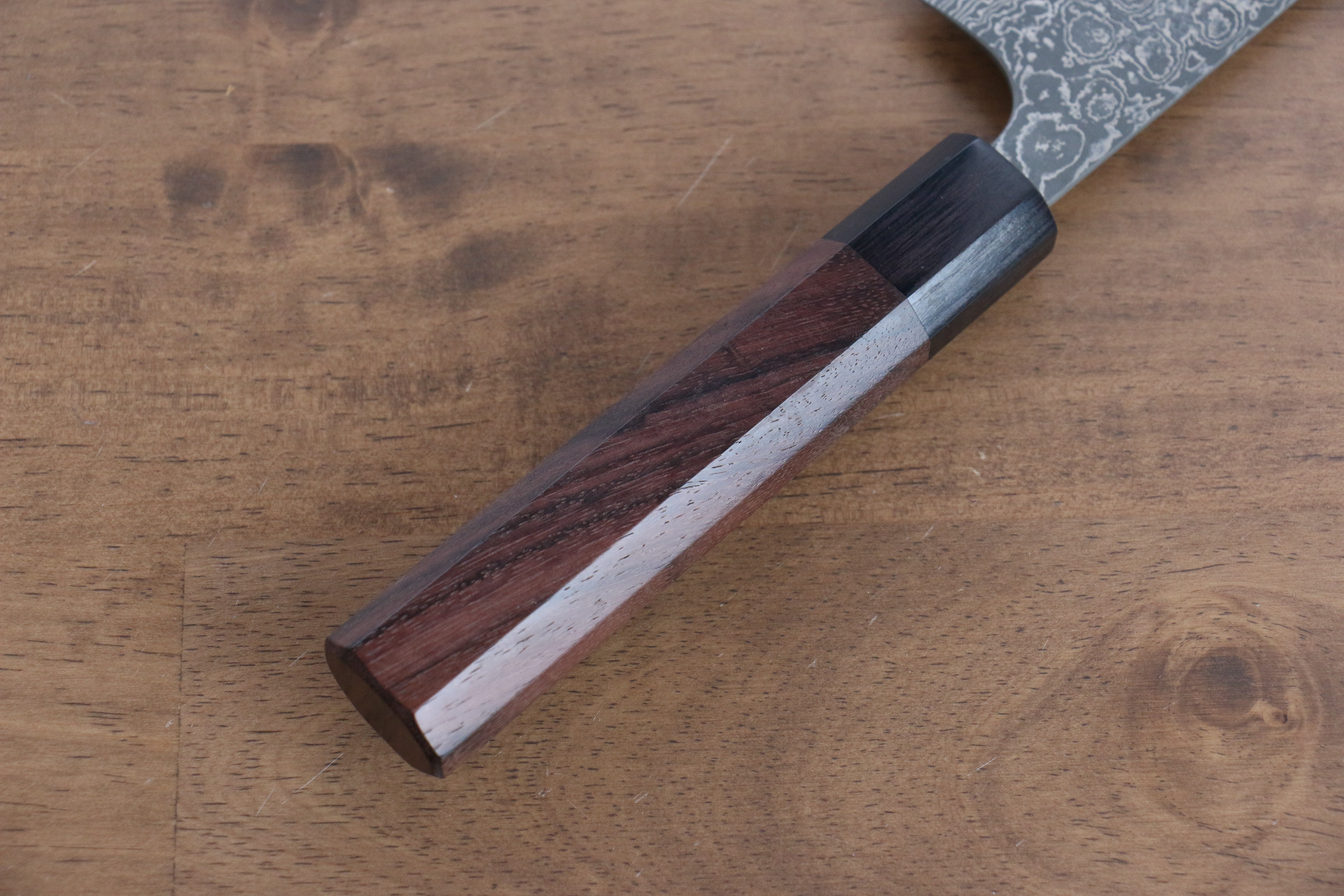 Masakage Kumo VG10 Damascus Bunka 170mm Shitan Handle - Japanny - Best Japanese Knife