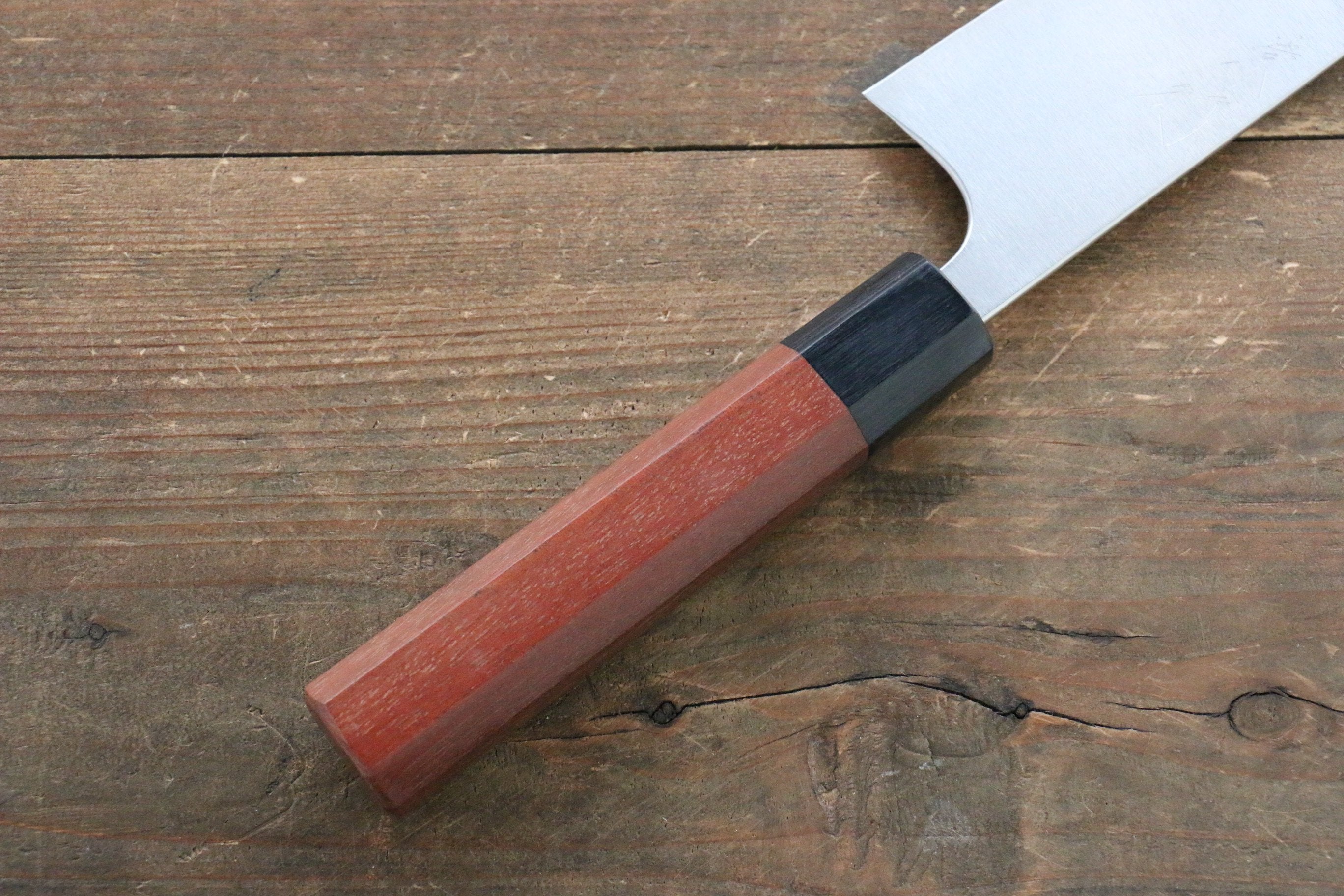 Shibata Takayuki Koutetsu Blue Super Gyuto  210mm Jarrah Handle - Japanny - Best Japanese Knife