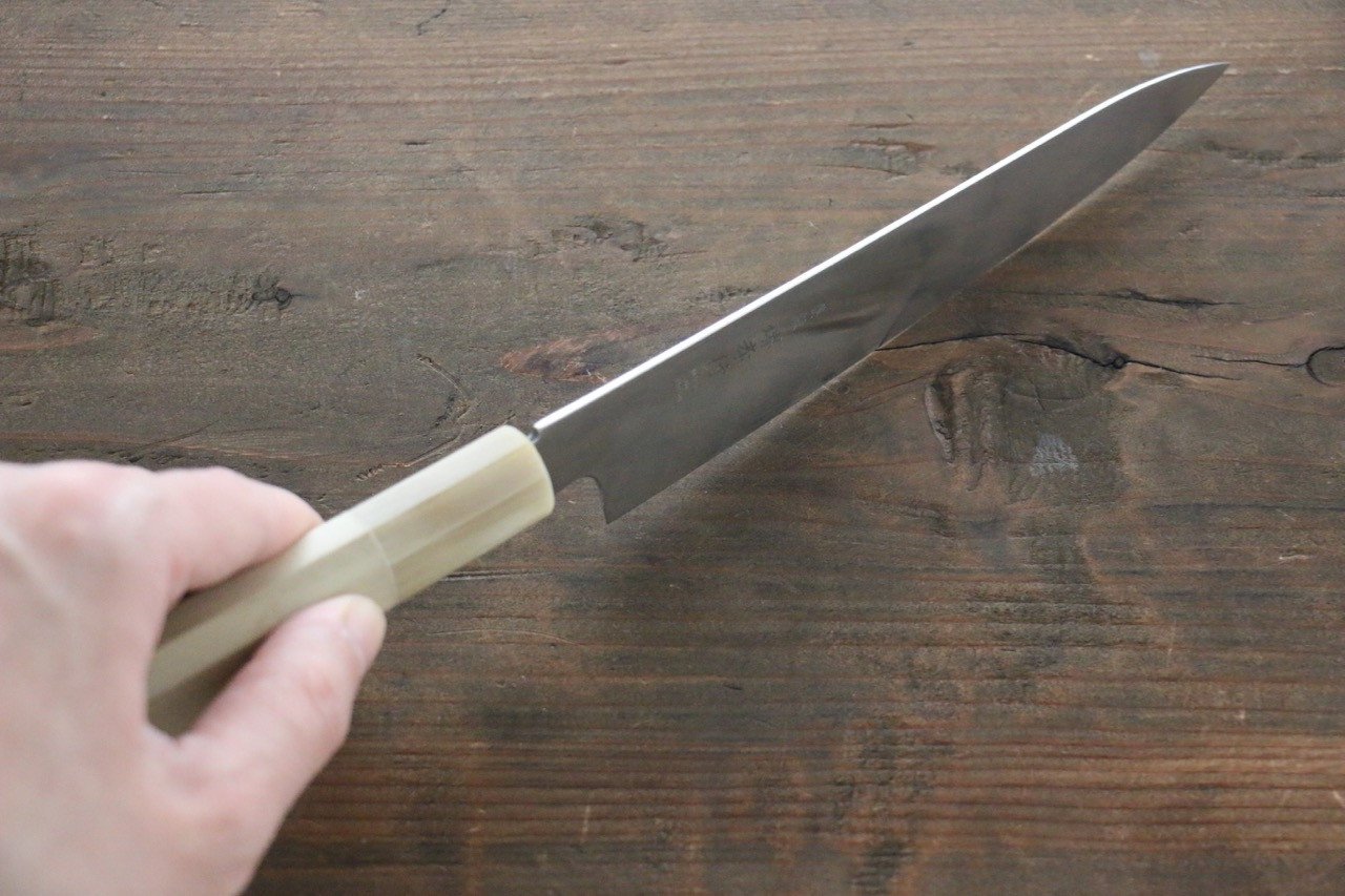 Sakai Takayuki Grand Chef Grand Chef Swedish Steel-stn Petty-Utility  150mm Magnolia Handle - Japanny - Best Japanese Knife