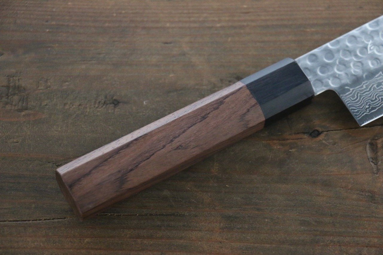 Seisuke AUS10 Nakiri 165mm Shitan Handle - Japanny - Best Japanese Knife