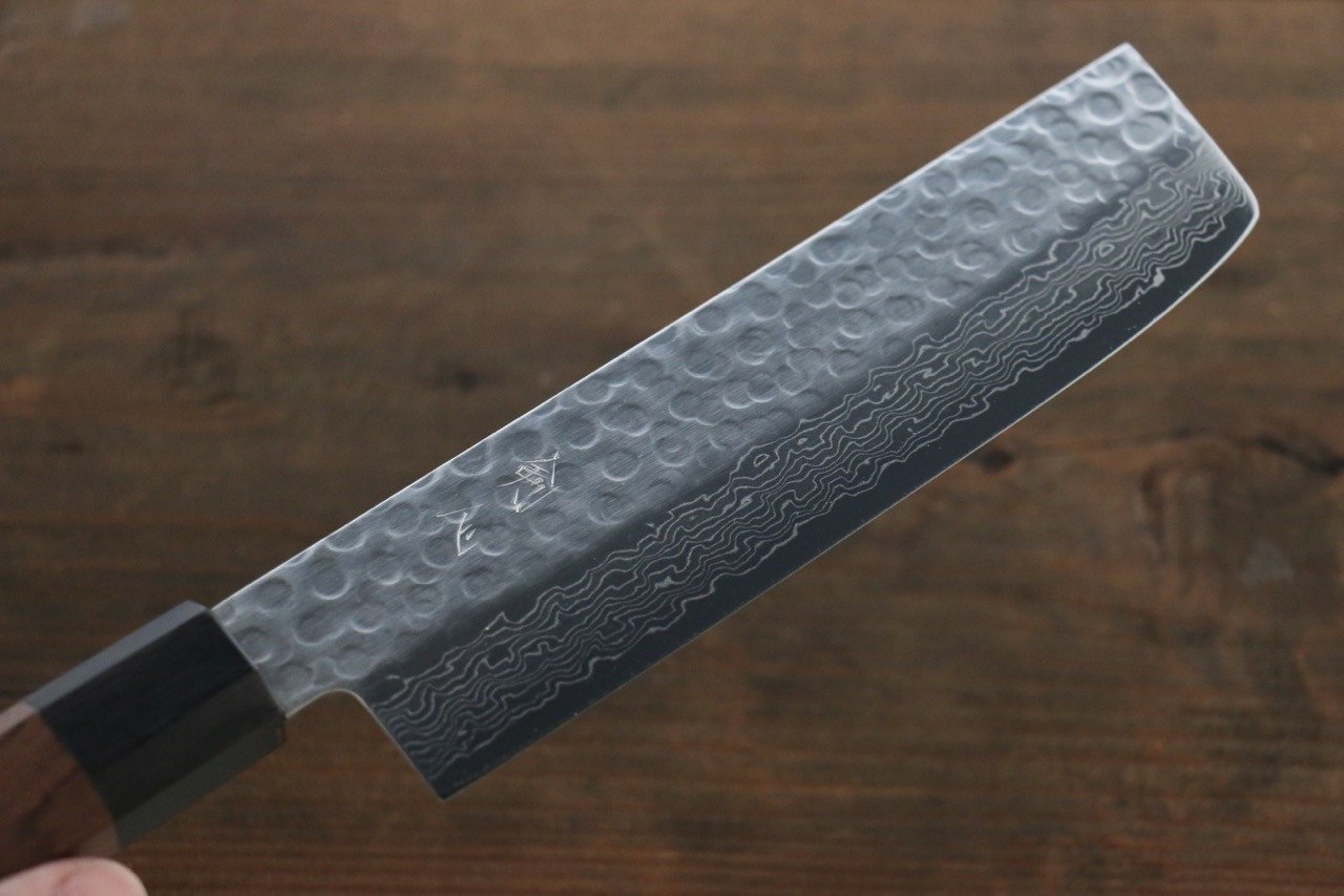 Seisuke AUS10 Nakiri 165mm Shitan Handle - Japanny - Best Japanese Knife