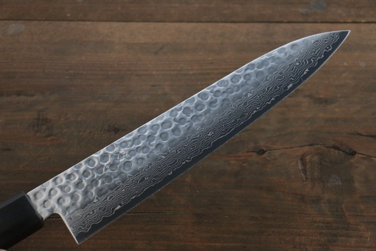 Seisuke AUS10 Gyuto 210mm Shitan Handle - Japanny - Best Japanese Knife