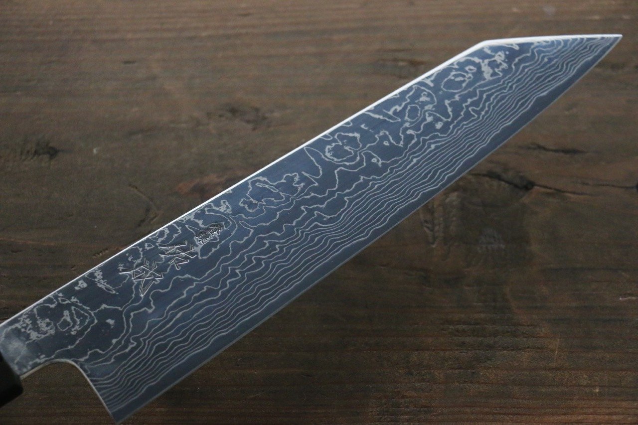 Sukenari SG2 Damascus Kiritsuke Gyuto 210mm Shitan Handle - Japanny - Best Japanese Knife