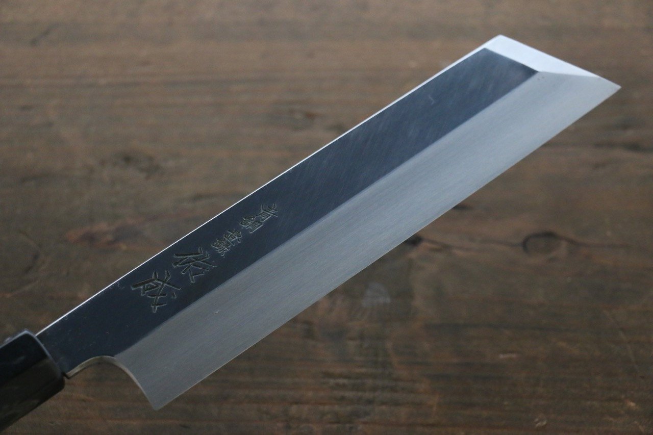 Sukenari Blue Steel No.2 Hongasumi Mukimono 180mm Magnolia Handle - Japanny - Best Japanese Knife