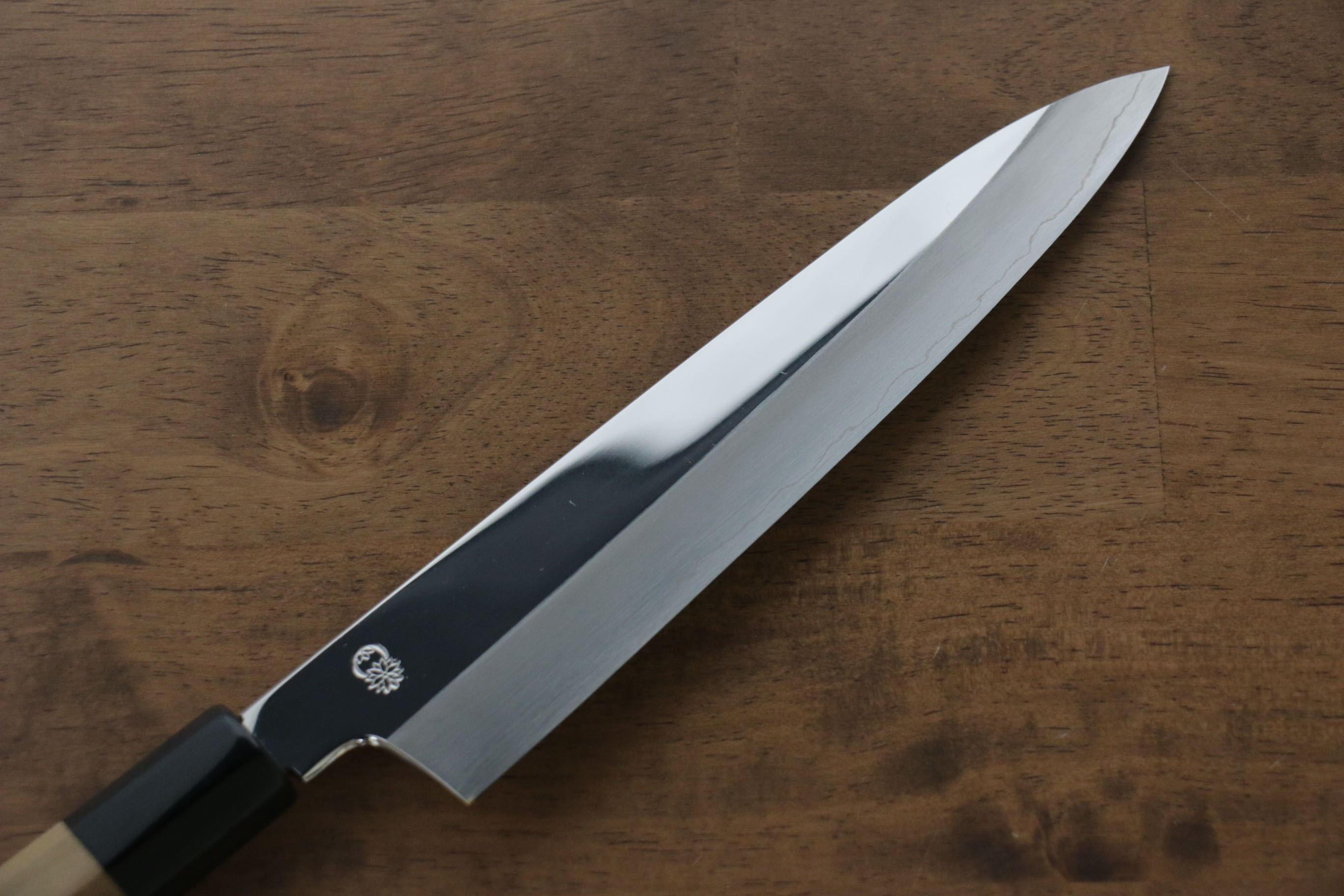 Choyo Silver Steel No.3 Mirrored Finish Gyuto 210mm Magnolia Handle - Japanny - Best Japanese Knife