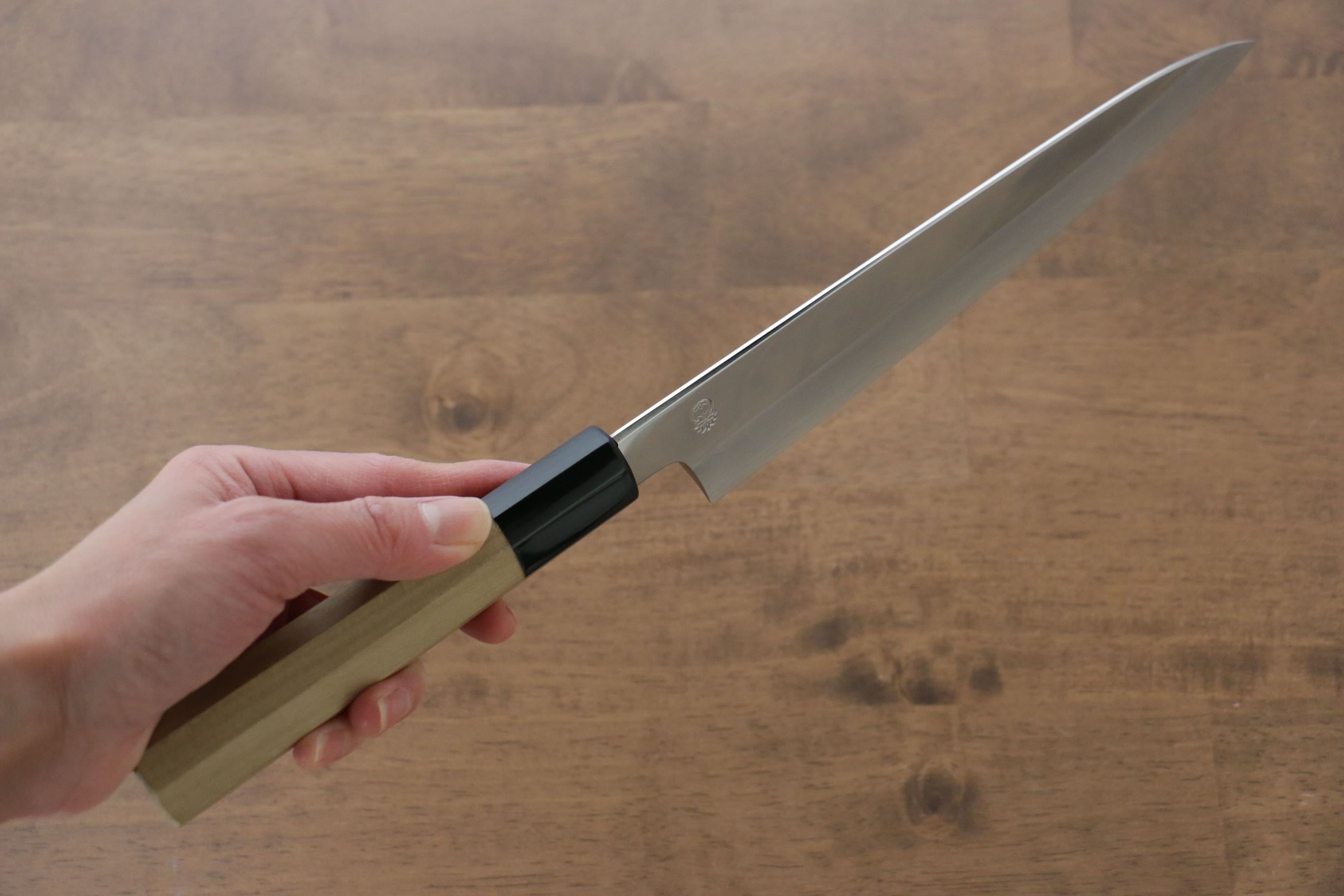 Choyo Silver Steel No.3 Mirrored Finish Gyuto 210mm Magnolia Handle - Japanny - Best Japanese Knife
