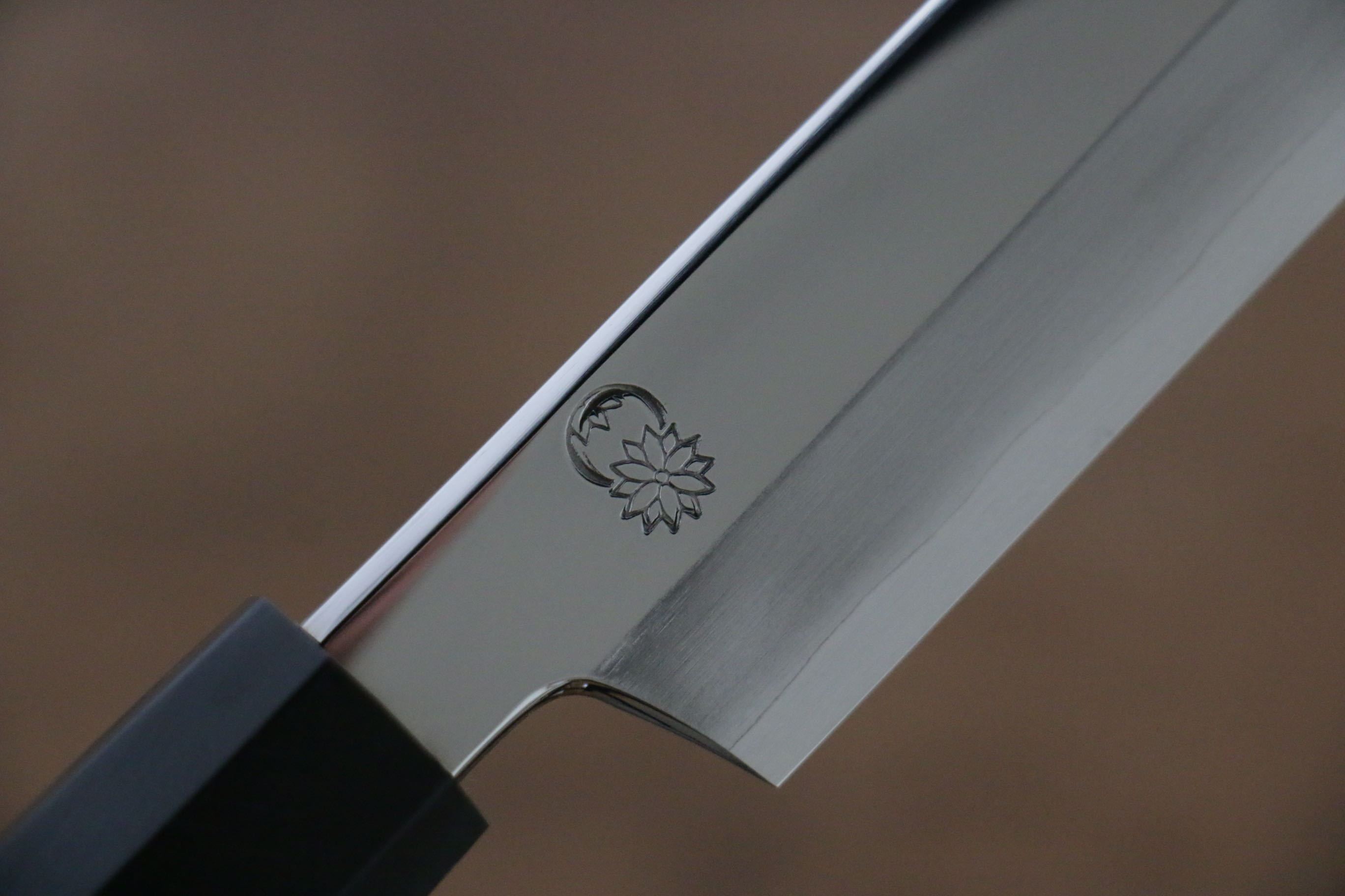 Choyo Silver Steel No.3 Mirrored Finish Sakimaru Takohiki 270mm Magnolia Handle - Japanny - Best Japanese Knife