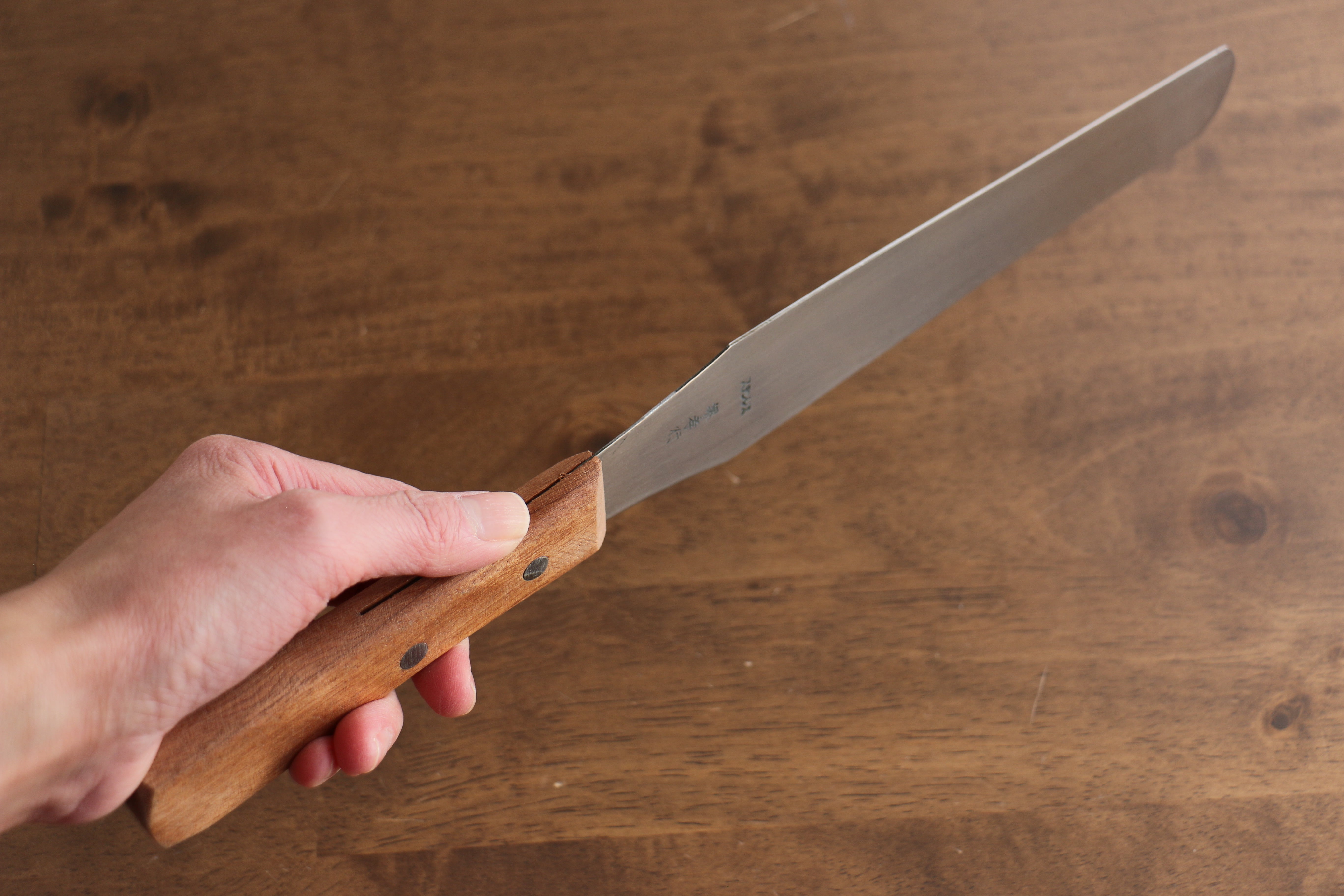 Sakai Takayuki Stainless Steel Palette knife 210mm - Japanny - Best Japanese Knife