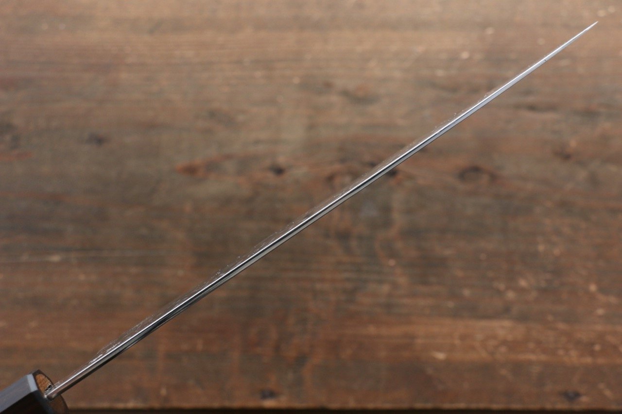 Sukenari ZDP189 Damascus Gyuto 210mm Marronnier Handle - Japanny - Best Japanese Knife