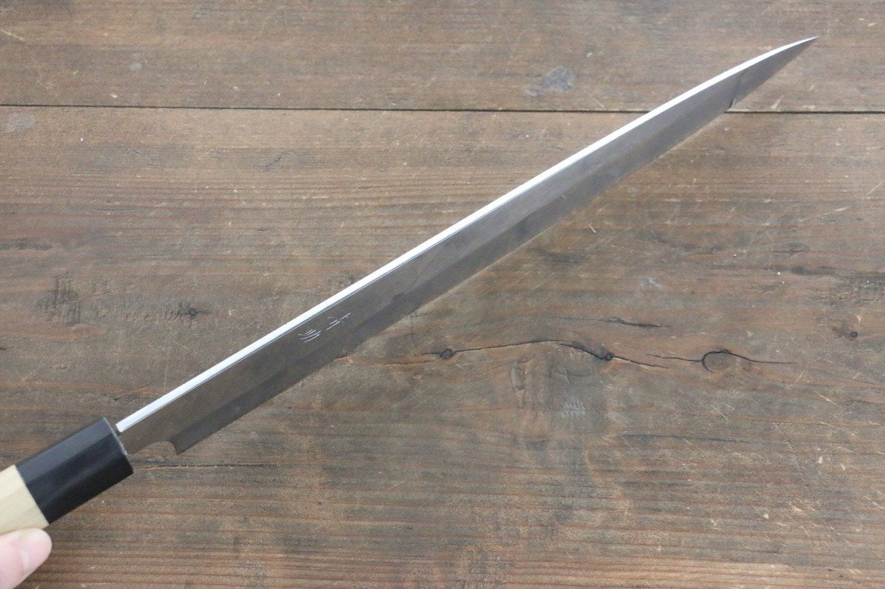 Seisuke White Steel No.2 Yanagiba 300mm Shitan Handle - Japanny - Best Japanese Knife