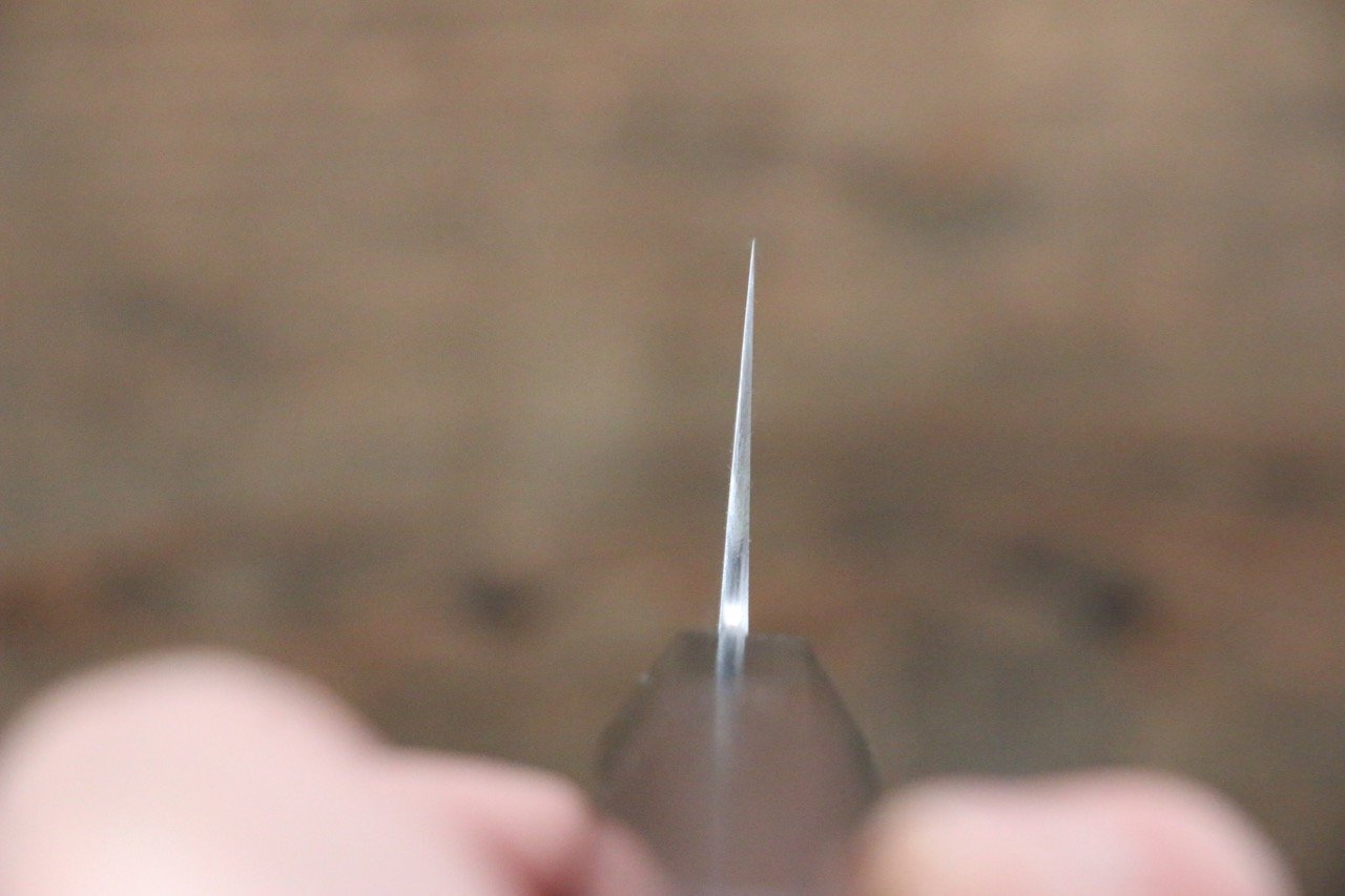 Sukenari Blue Super Gyuto 210mm Shitan Handle - Japanny - Best Japanese Knife