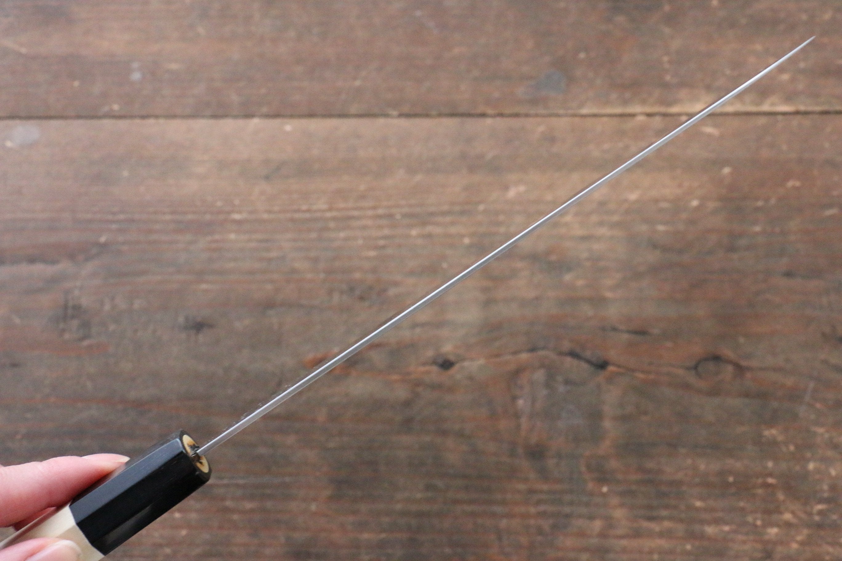 Sakai Takayuki Grand Chef Grand Chef Swedish Steel-stn Petty-Utility  180mm Magnolia Handle - Japanny - Best Japanese Knife