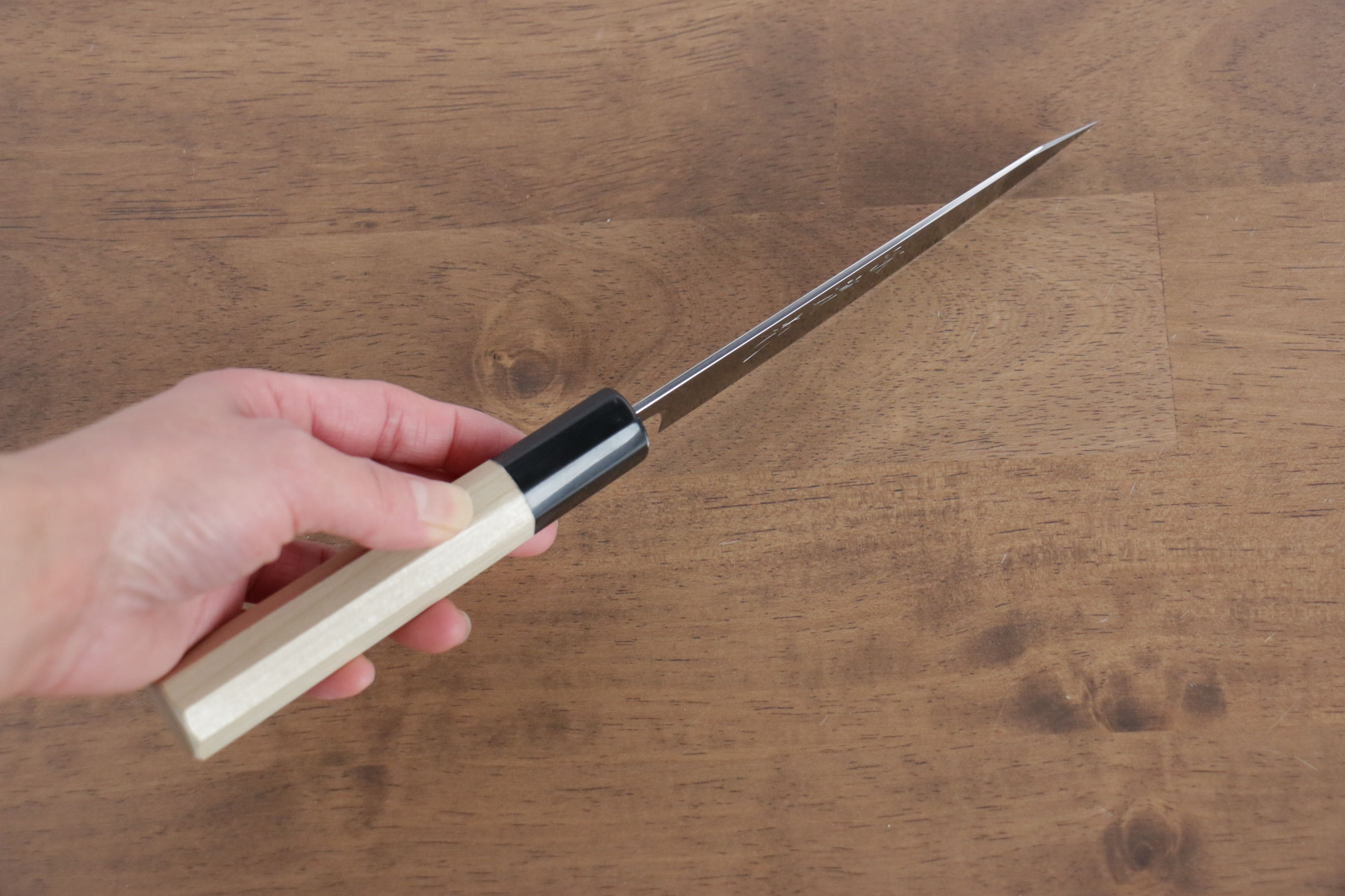 Jikko SG2 Kiritsuke Petty-Utility  125mm Magnolia Handle - Japanny - Best Japanese Knife