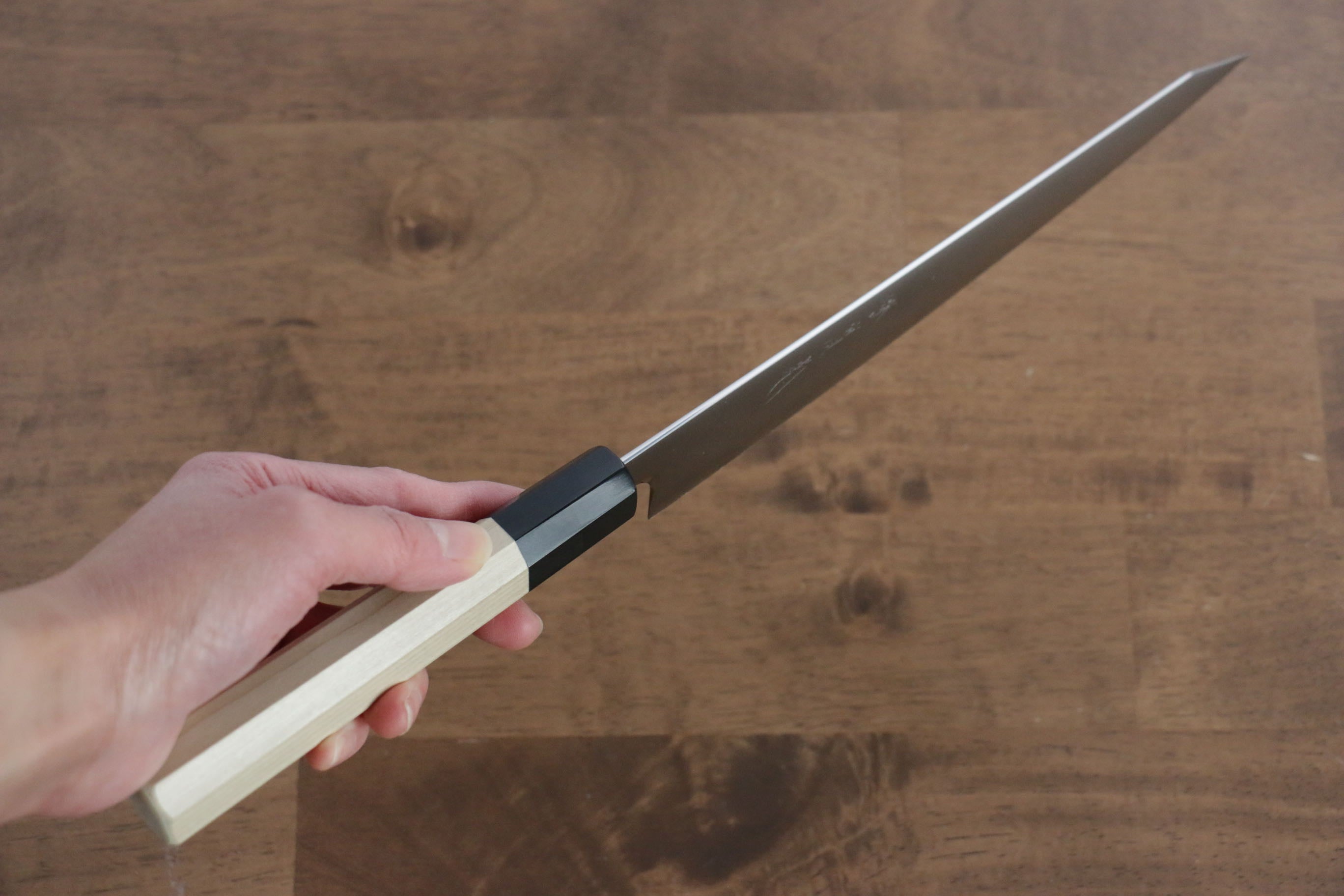 Jikko SG2 Kiritsuke Sujihiki  230mm Magnolia Handle - Japanny - Best Japanese Knife