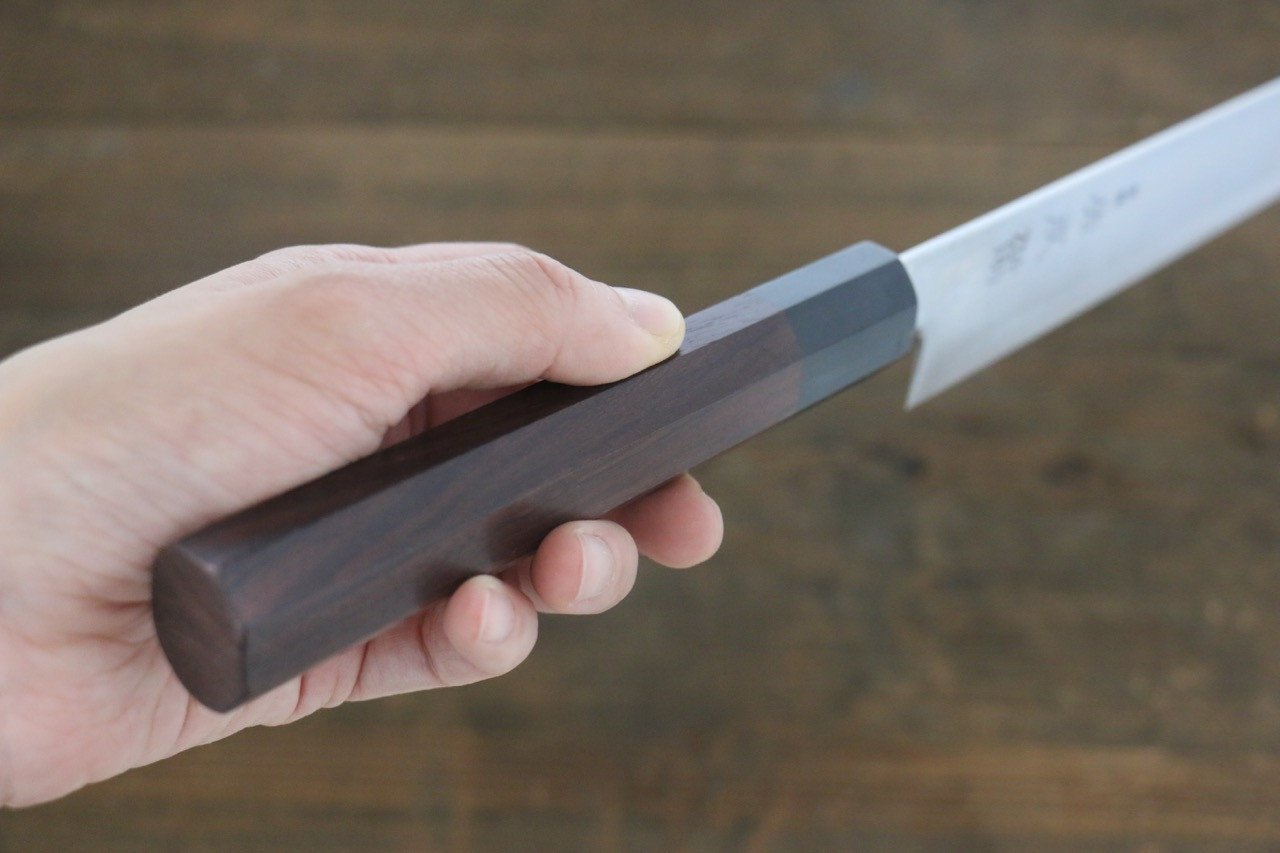 Sukenari ZDP189 3 Layer Sujihiki 270mm Shitan Handle - Japanny - Best Japanese Knife