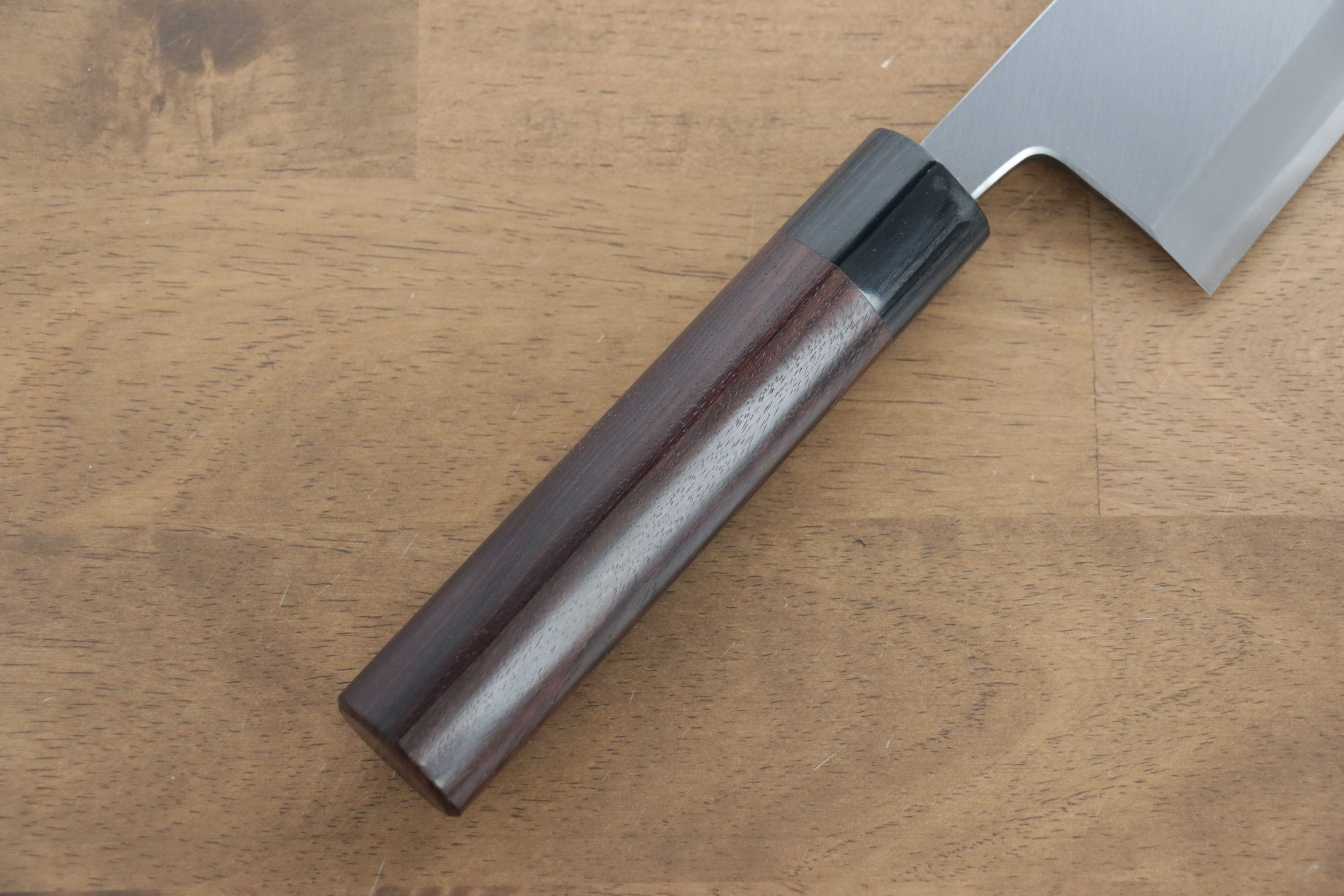 Jikko White Steel No.2 Deba  210mm Shitan Handle - Japanny - Best Japanese Knife