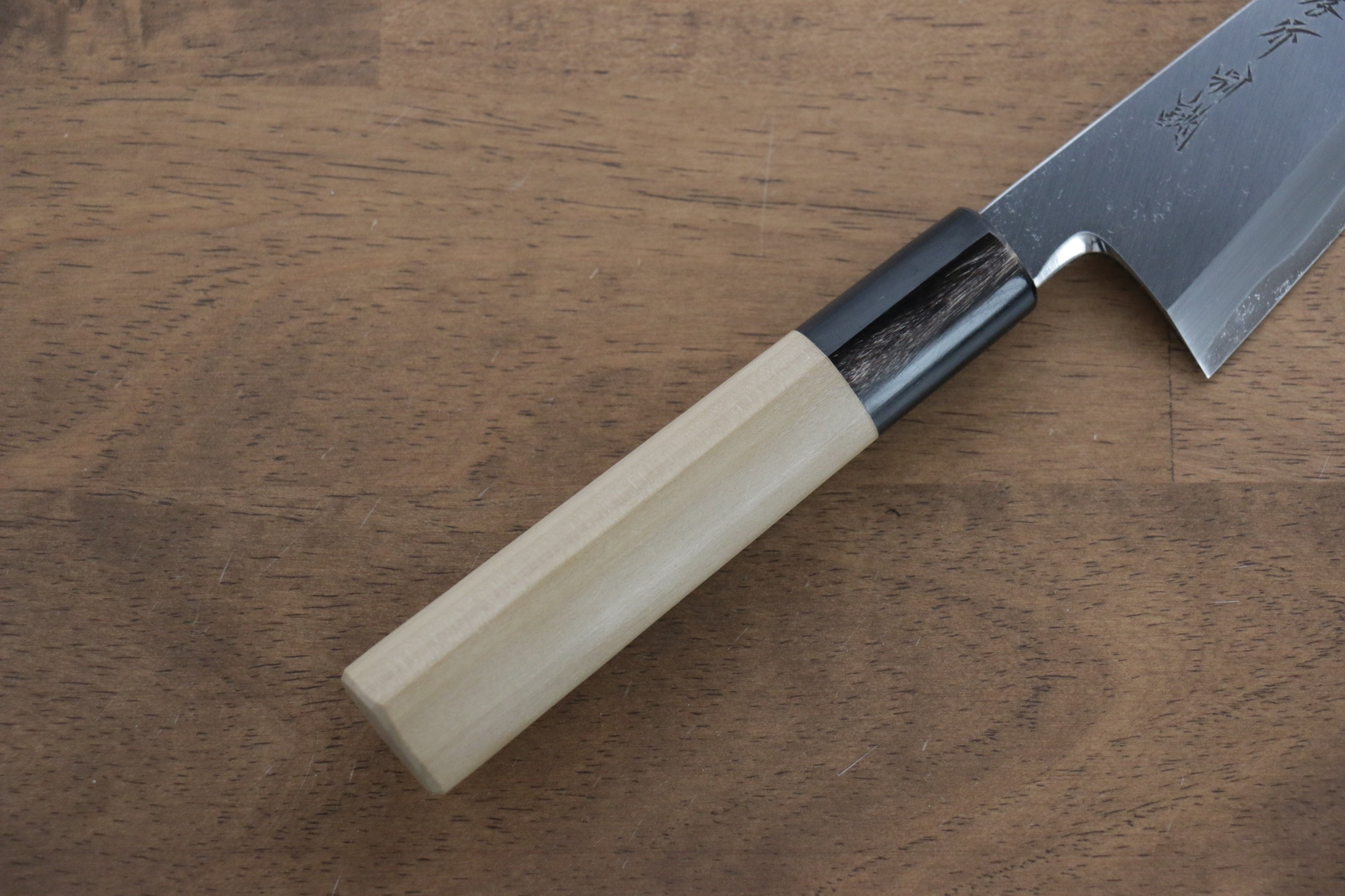 Sakai Takayuki Tokujyo White Steel No.2 Honesuki Boning 150mm Magnolia Handle - Japanny - Best Japanese Knife