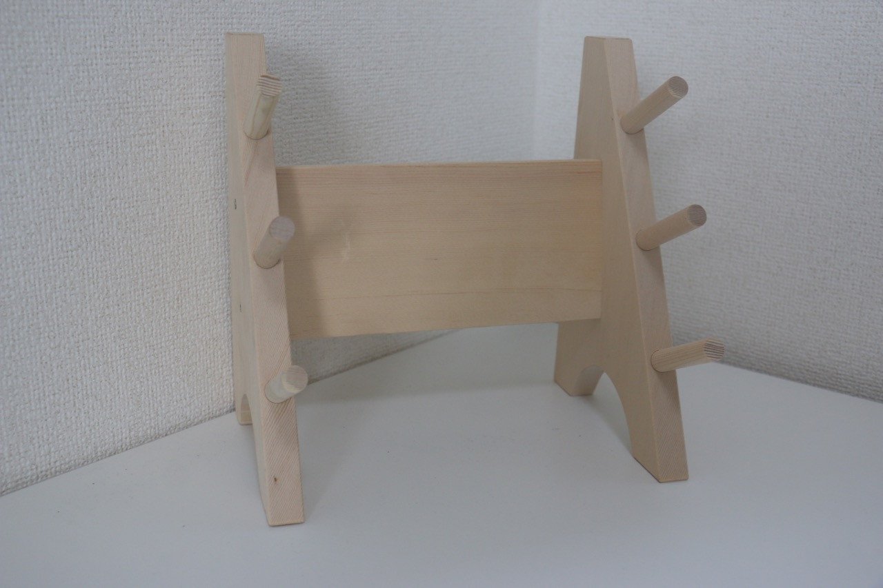 Sakai Takayuki Knife tower rack for 3 knives - Japanny - Best Japanese Knife