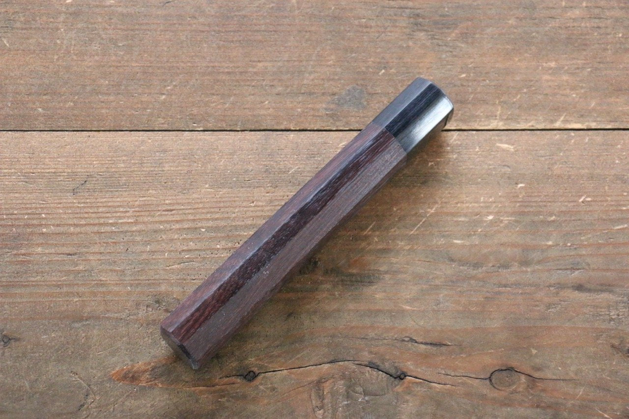 Octagonal Shitan Knife Handle for Gyuto Knife 240mm - Japanny - Best Japanese Knife