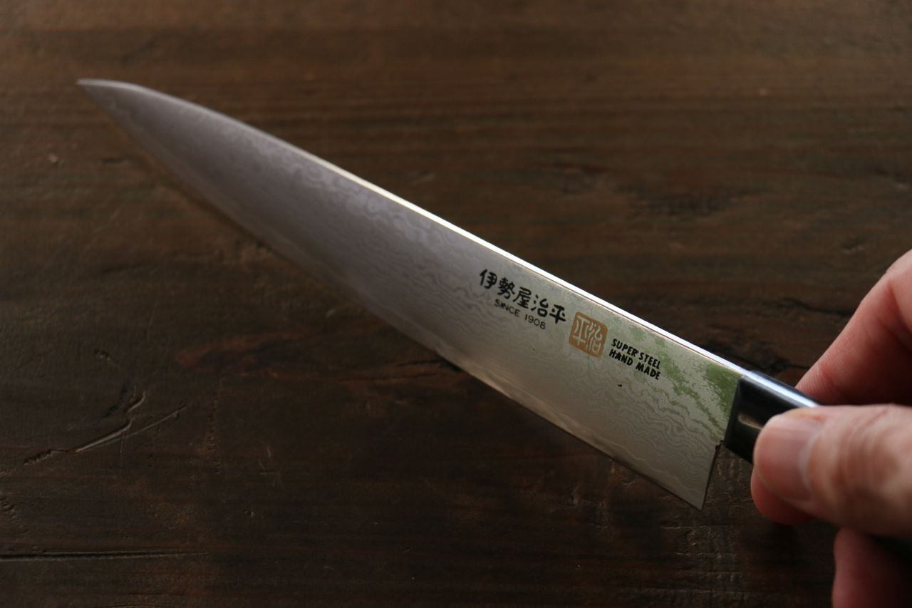 Iseya VG10 G-Series 33 Layer Damascus Japanese Chef's Petty 150mm & Gyuto 210mm Set (Super Deal) - Japanny - Best Japanese Knife