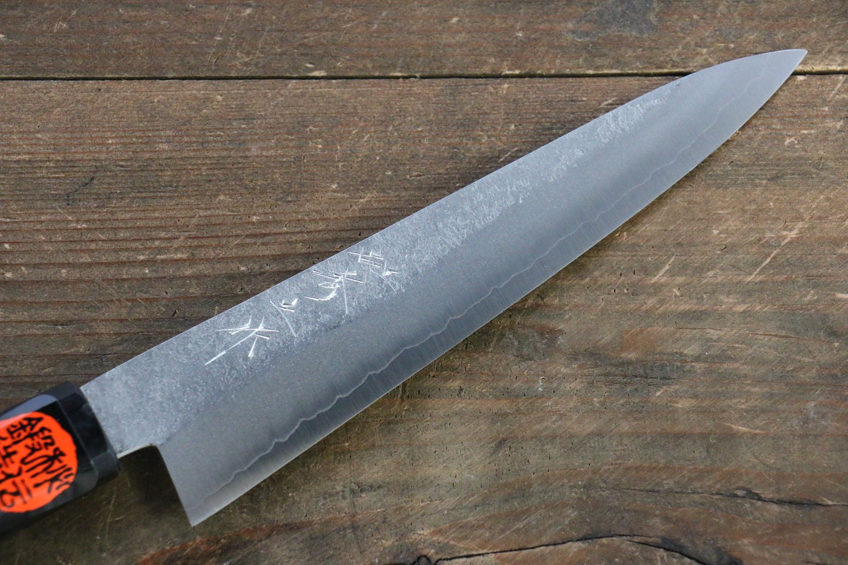 Shigeki Tanaka Silver Steel No.3 Nashiji Petty-Utility 150mm Walnut Handle - Japanny - Best Japanese Knife