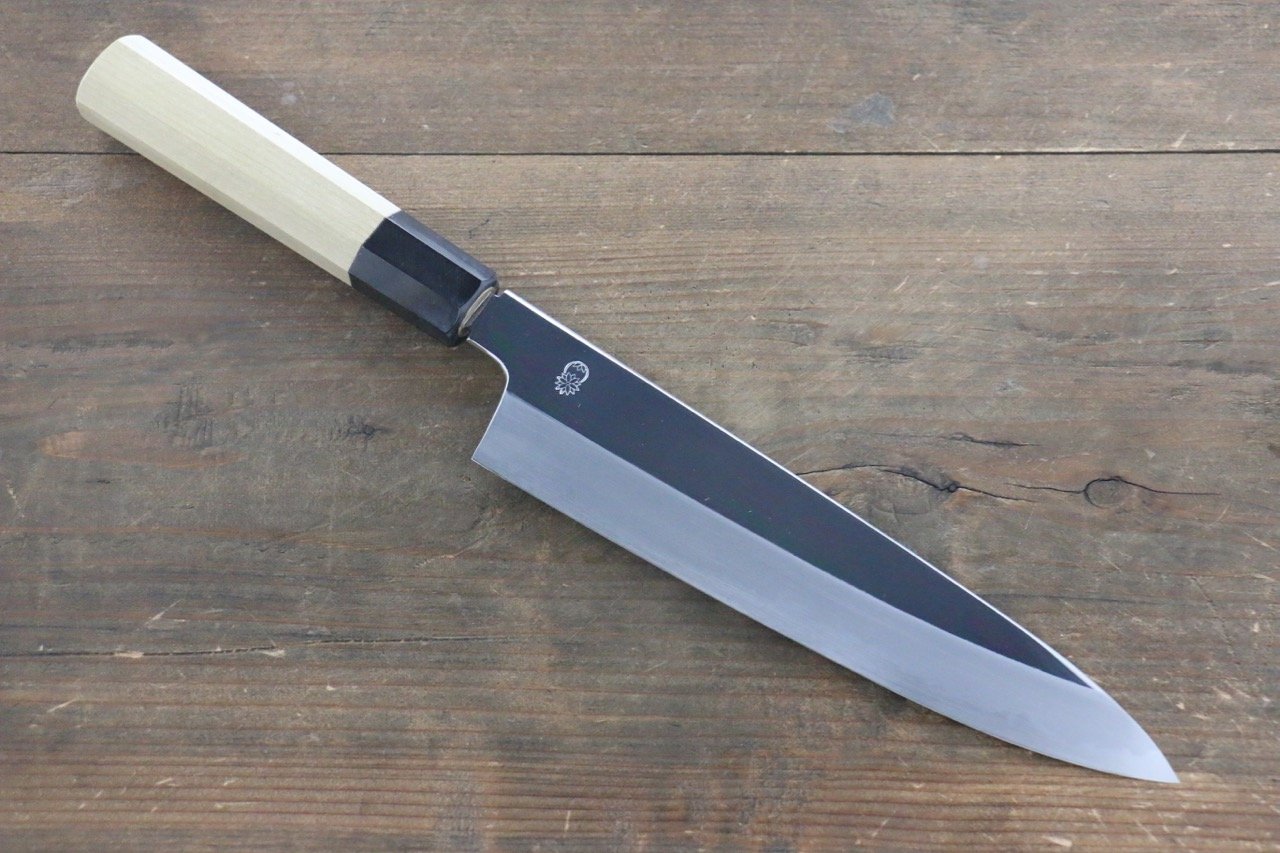 Choyo White Steel Mirrored Finish Gyuto 210mm Magnolia Handle - Japanny - Best Japanese Knife