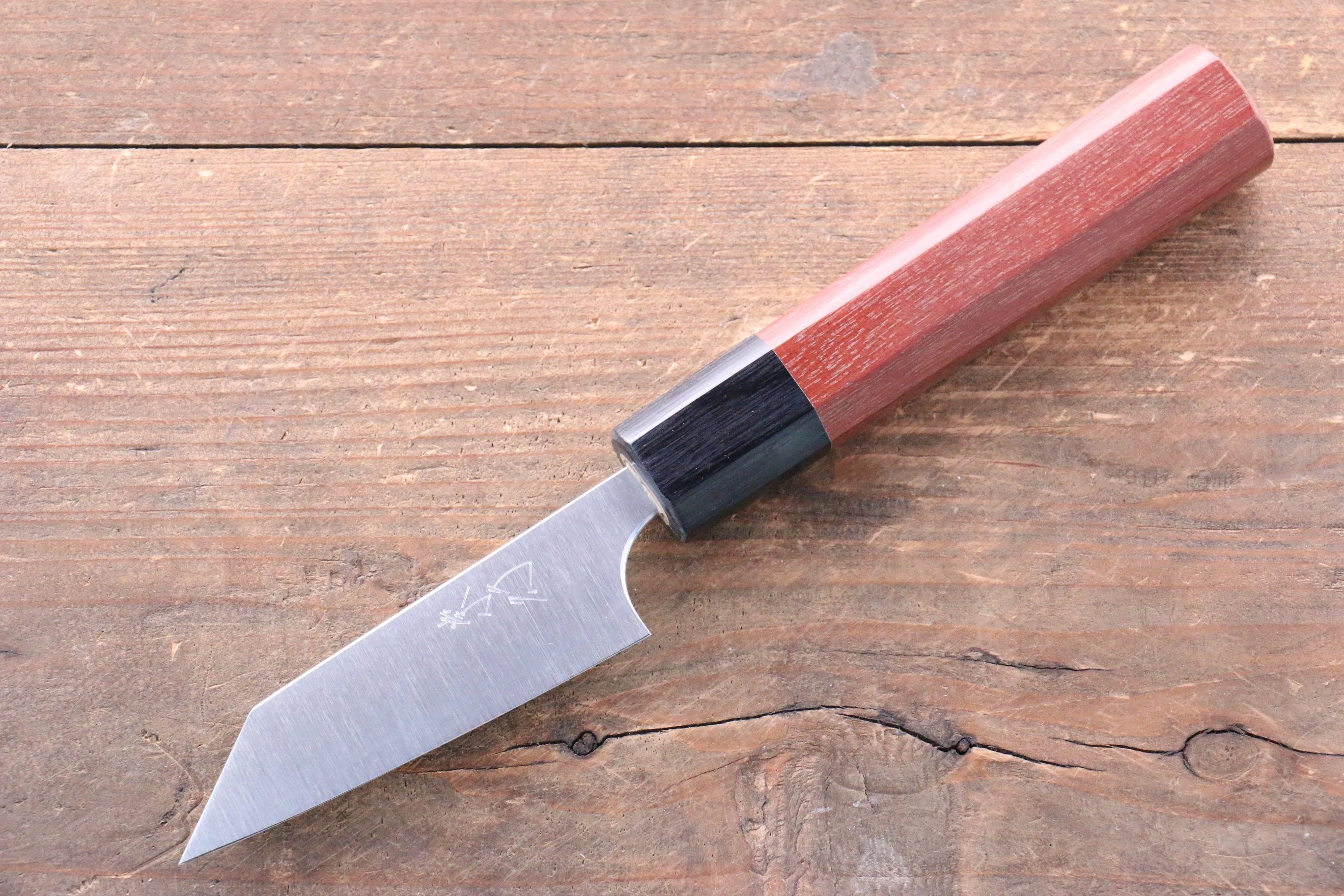 Shibata Takayuki Koutetsu SG2 Petty-Utility  80mm Jarrah Handle - Japanny - Best Japanese Knife
