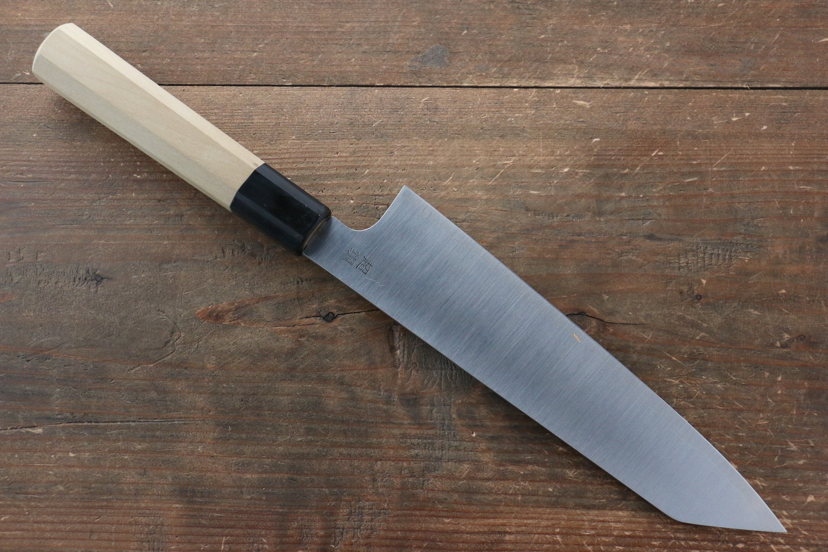 Sukenari ZDP189 3 Layer Kiritsuke Gyuto 210mm Magnolia Handle - Japanny - Best Japanese Knife