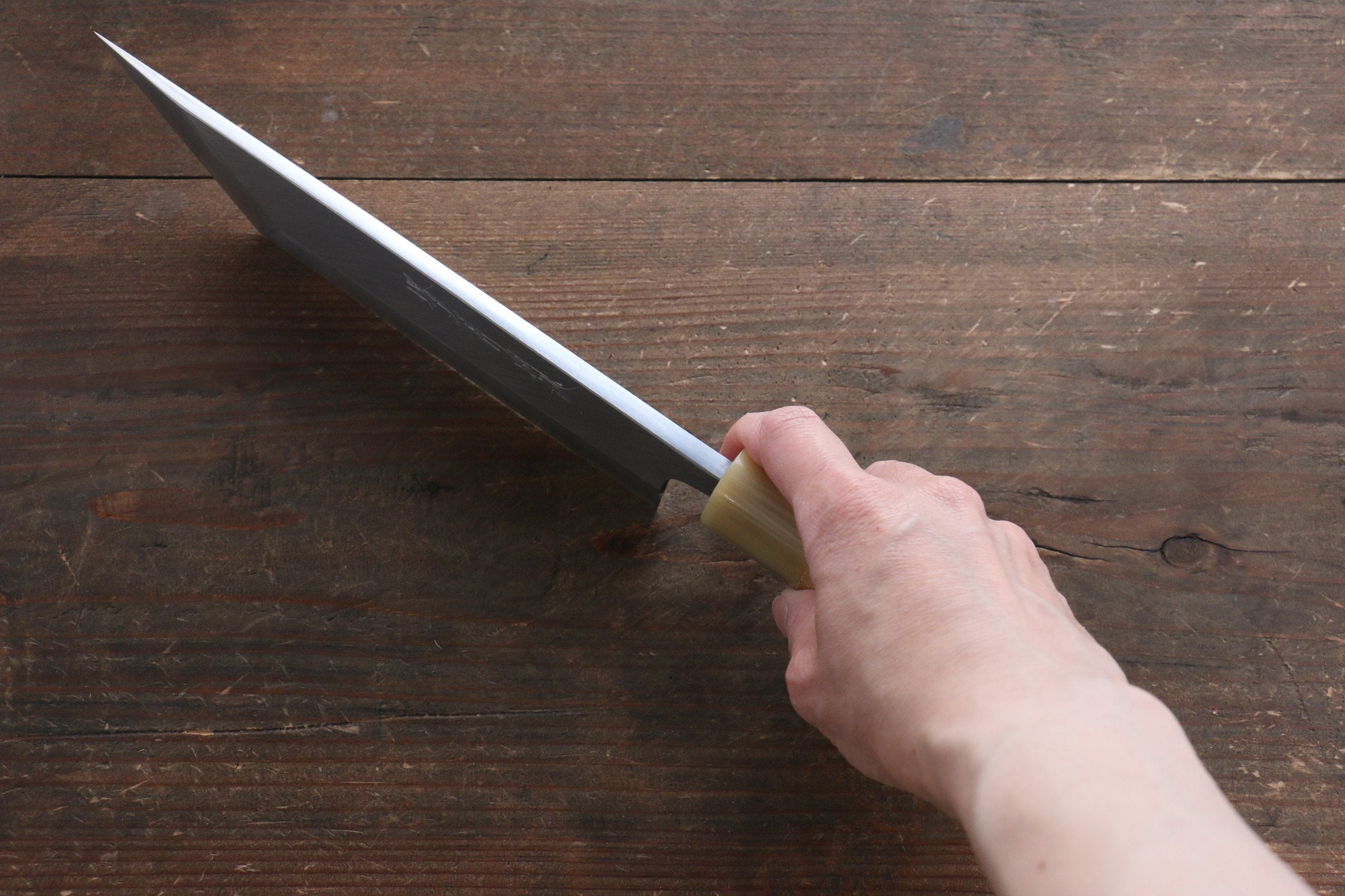 Sakai Takayuki [Left Handed] Blue Steel No.2 180mm - Japanny - Best Japanese Knife