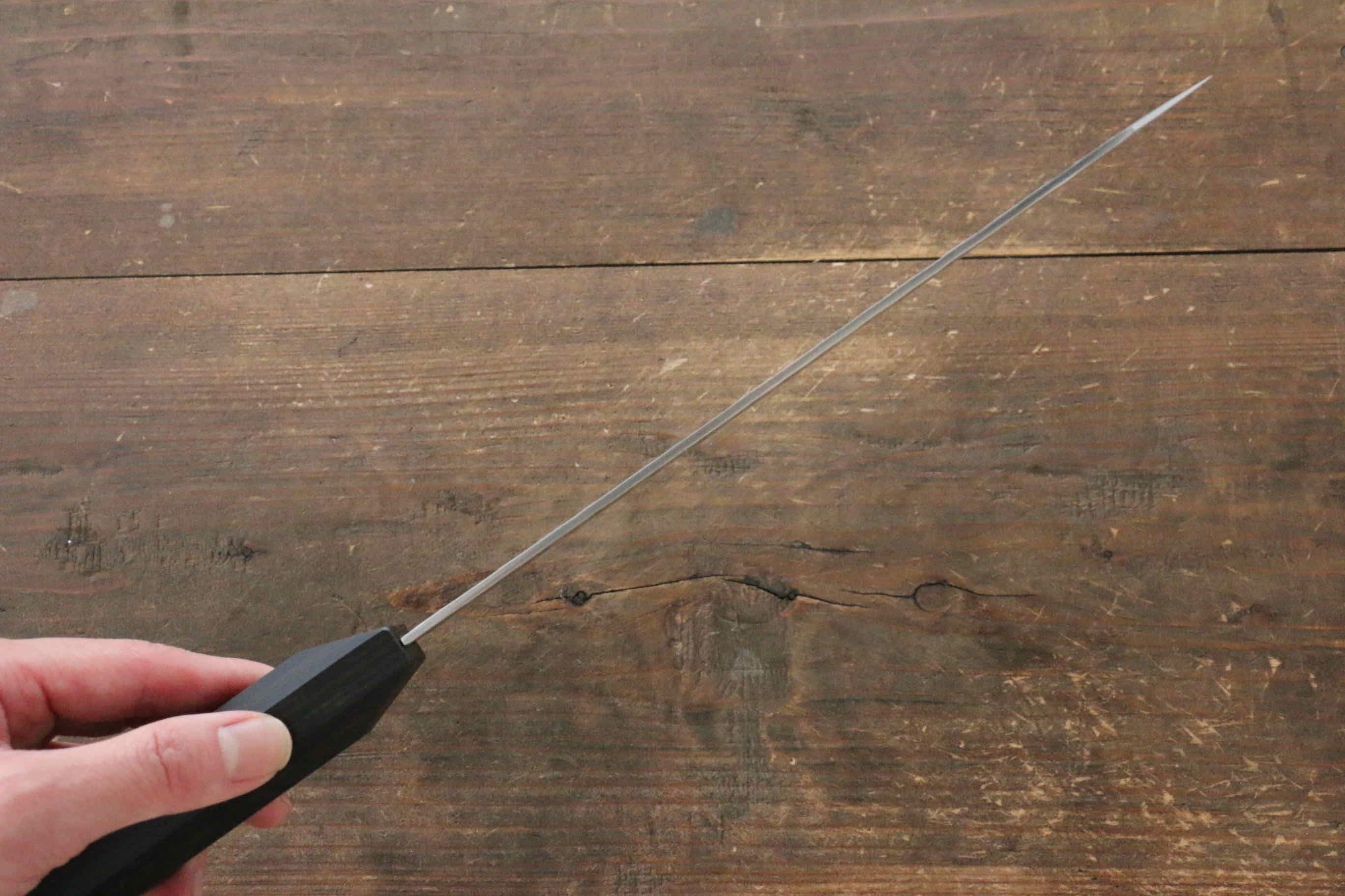 Jikko VG10 17 Layer Gyuto  200mm Ebony Wood Handle - Japanny - Best Japanese Knife