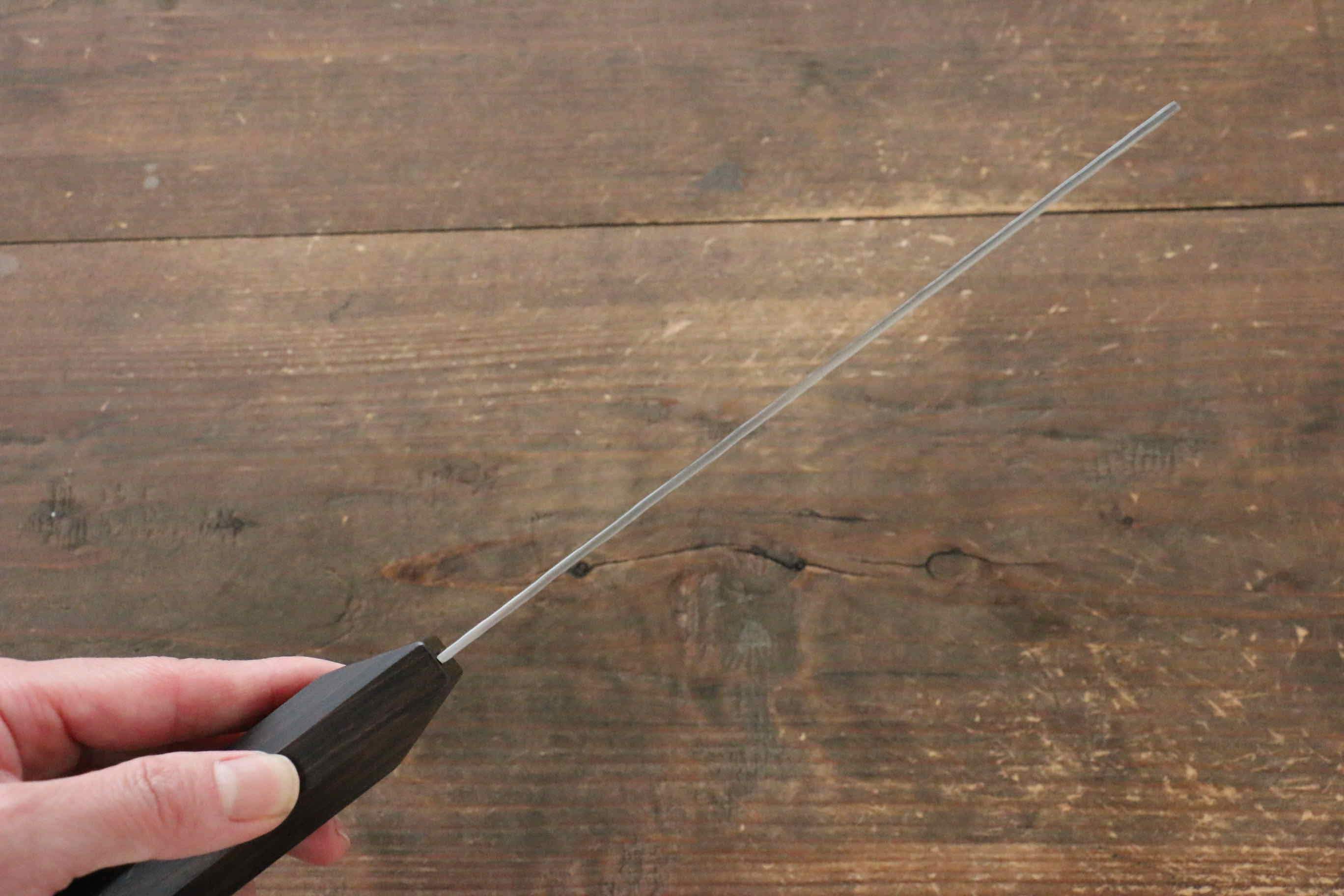 Jikko VG10 17 Layer Usuba  160mm Ebony Wood Handle - Japanny - Best Japanese Knife