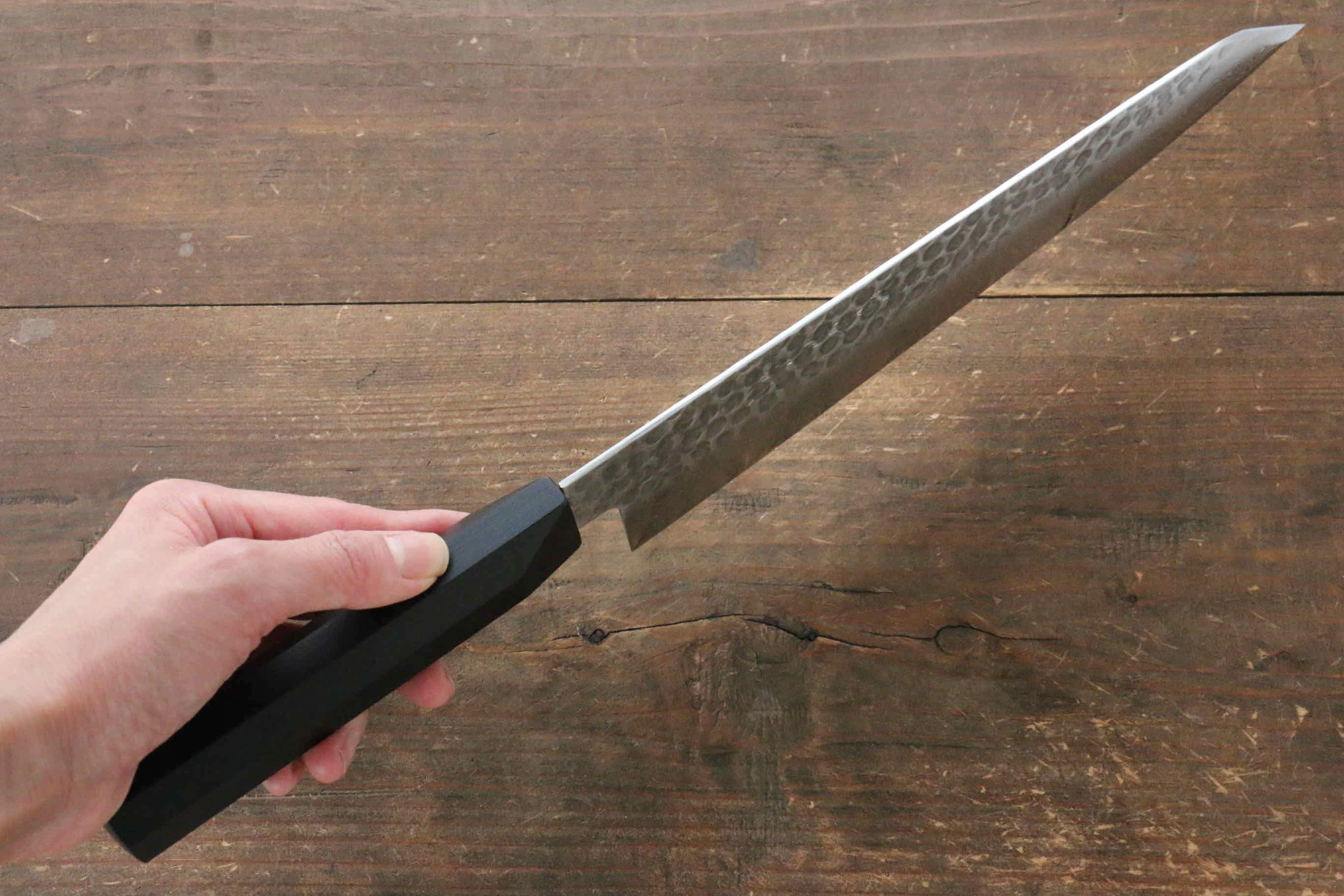 Jikko VG10 17 Layer Gyuto  230mm Ebony Wood Handle - Japanny - Best Japanese Knife