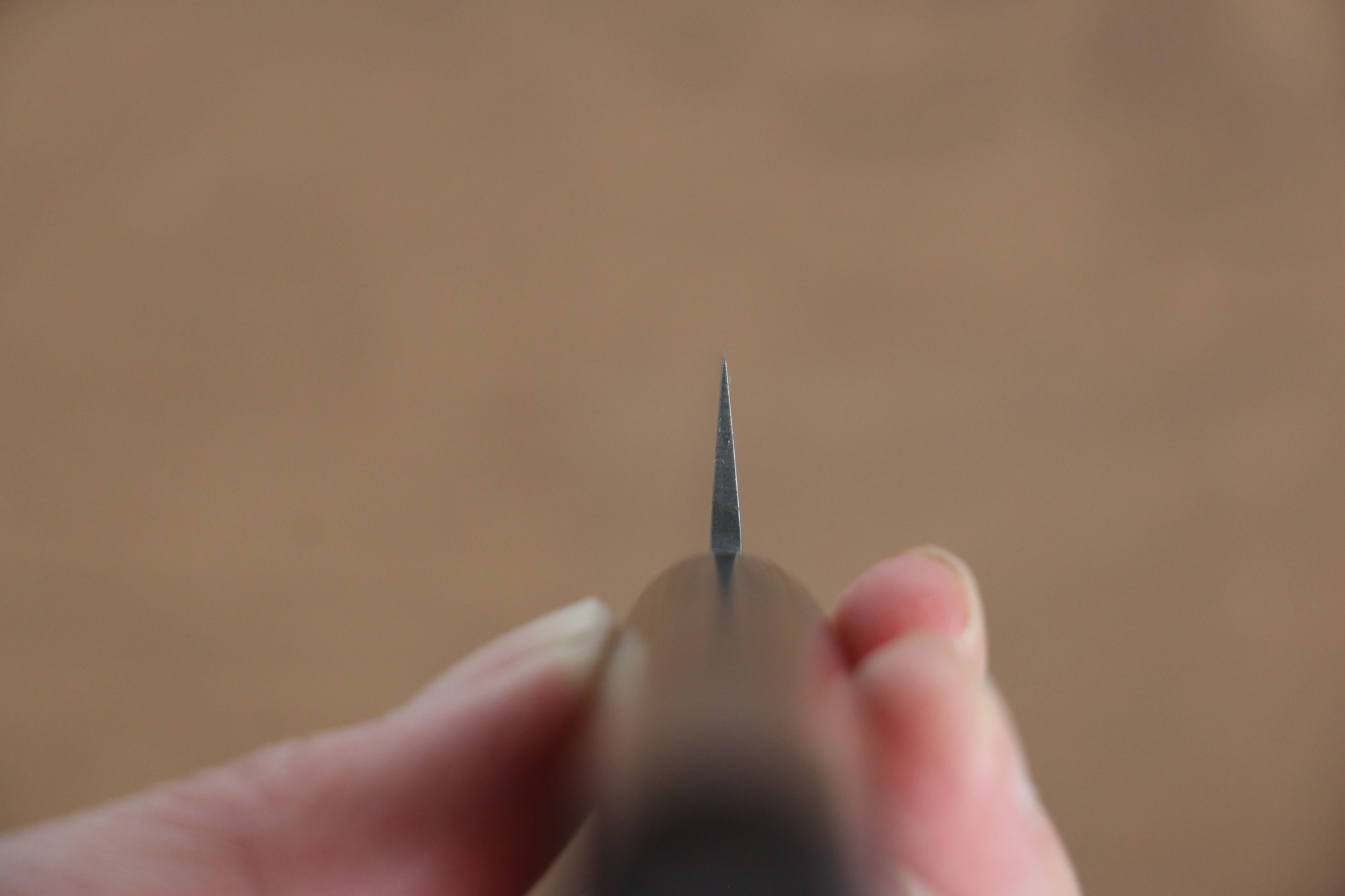Seisuke Sumi VG10 16 Layer Hammered Damascus Petty-Utility 150mm Shitan Handle - Japanny - Best Japanese Knife
