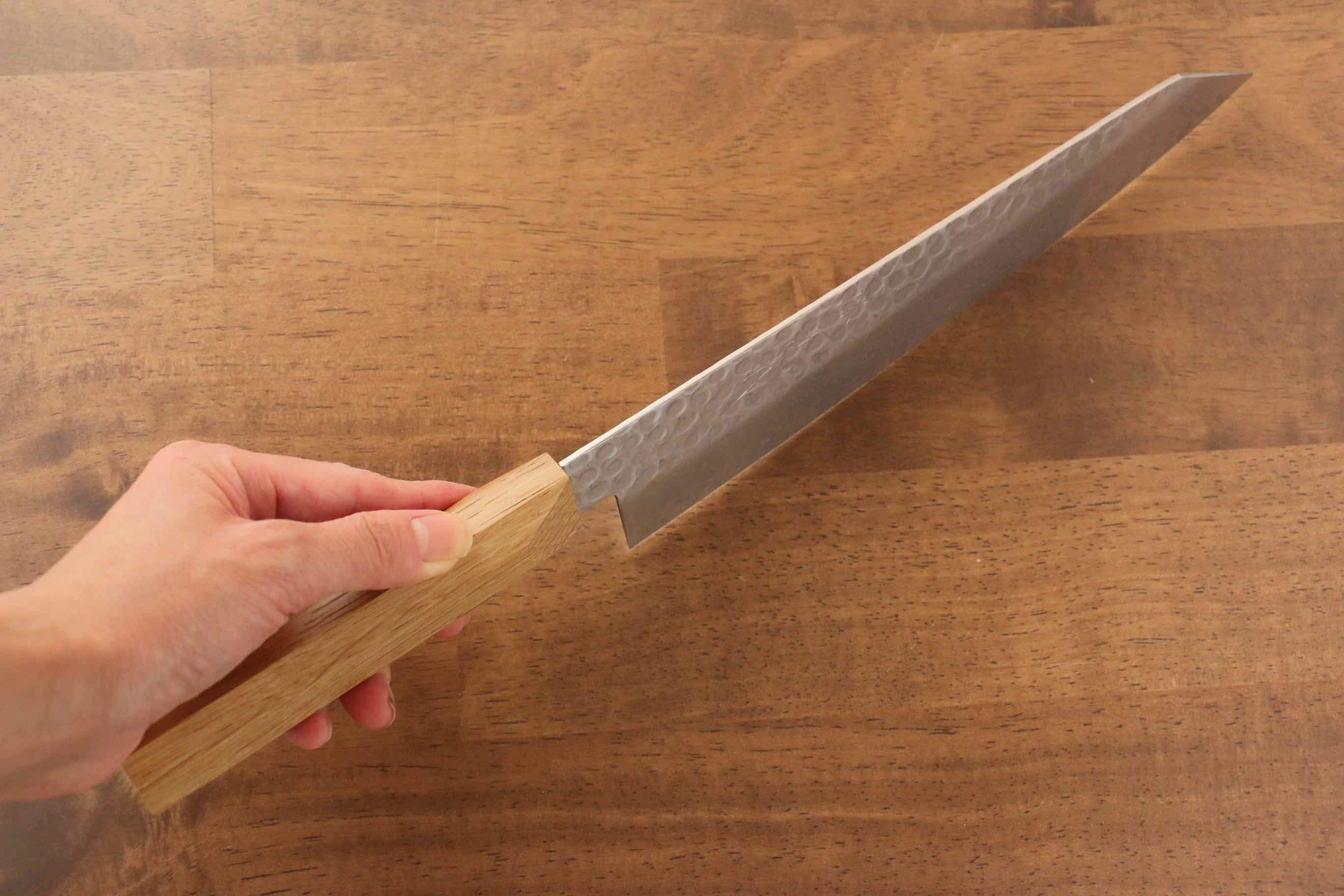 Jikko VG10 17 Layer Gyuto  230mm Oak Handle - Japanny - Best Japanese Knife