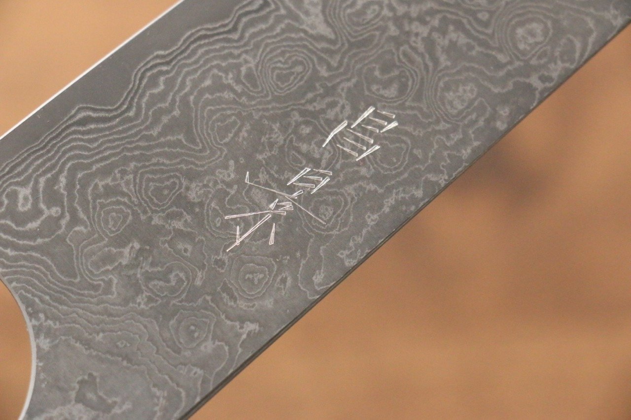 Masakage Kumo VG10 Damascus Gyuto 210mm Shitan Handle - Japanny - Best Japanese Knife