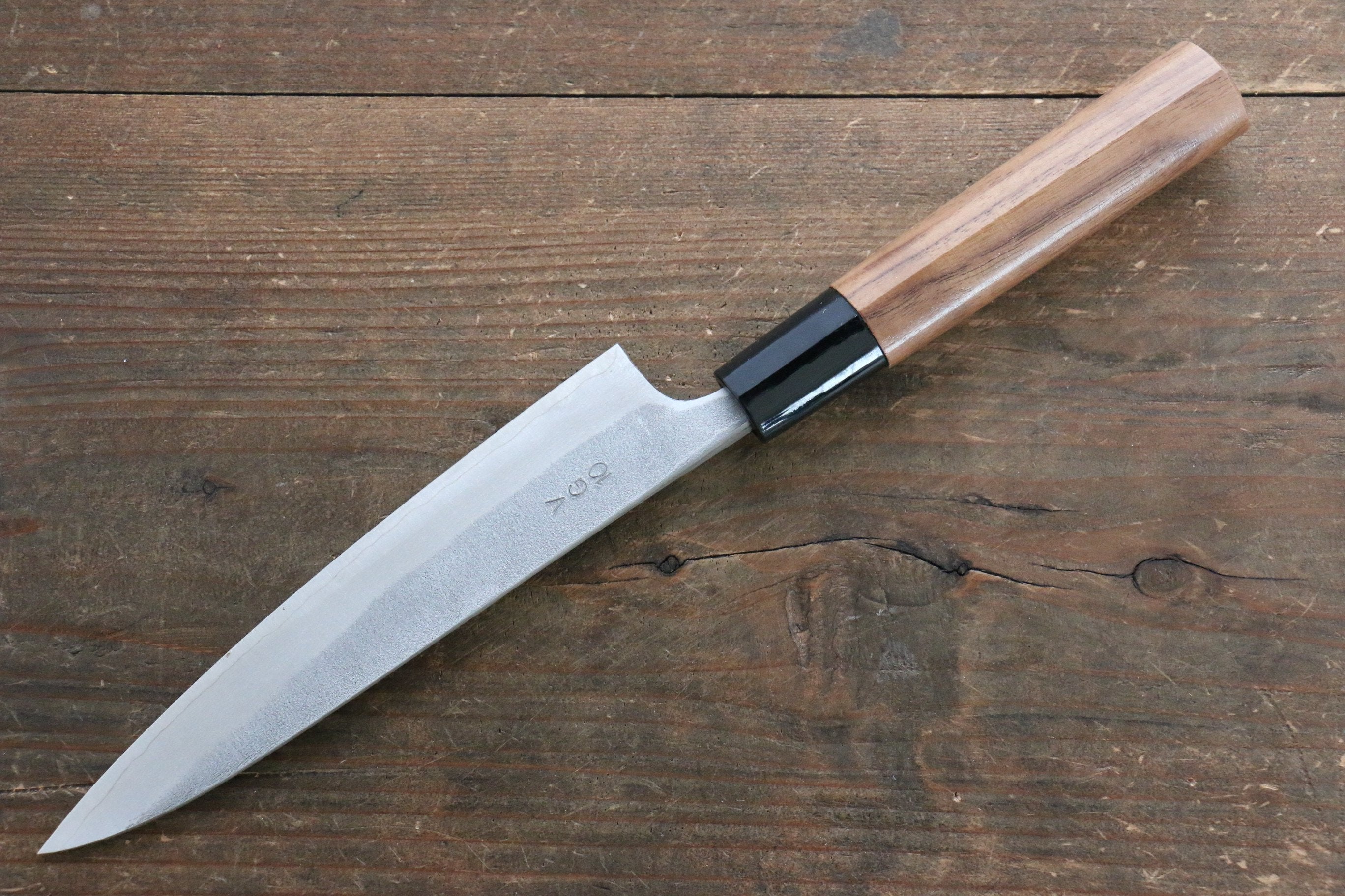 Nao Yamamoto VG10 Nashiji Petty-Utility 150mm Walnut Handle - Japanny - Best Japanese Knife