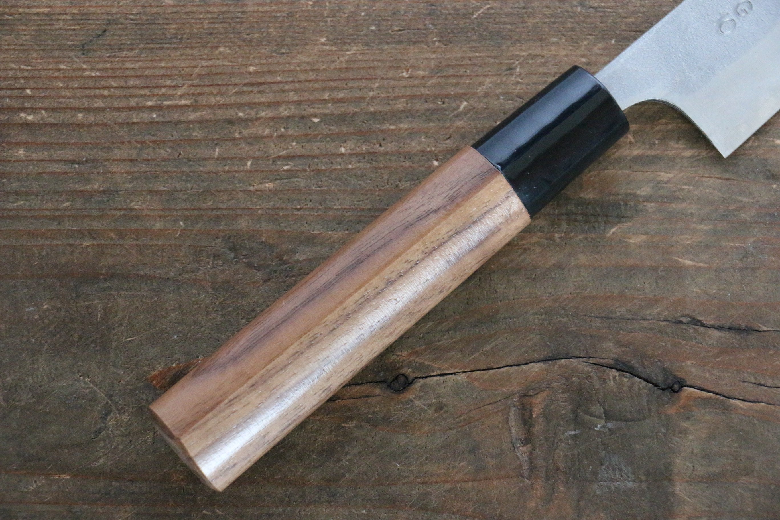Nao Yamamoto VG10 Nashiji Petty-Utility 150mm Walnut Handle - Japanny - Best Japanese Knife