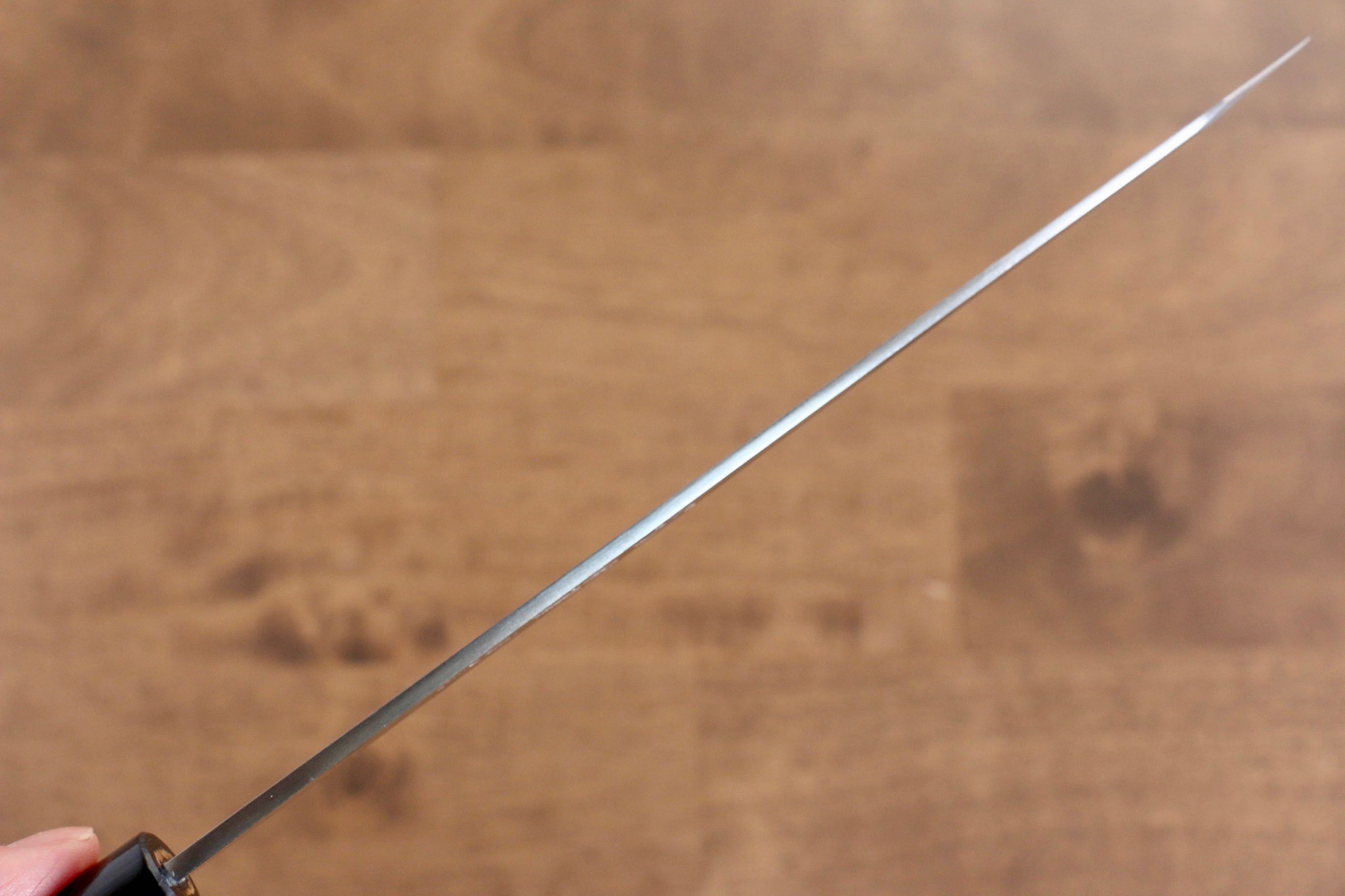 Jikko White Steel No.2 Kiritsuke Yanagiba  210mm Shitan Handle - Japanny - Best Japanese Knife