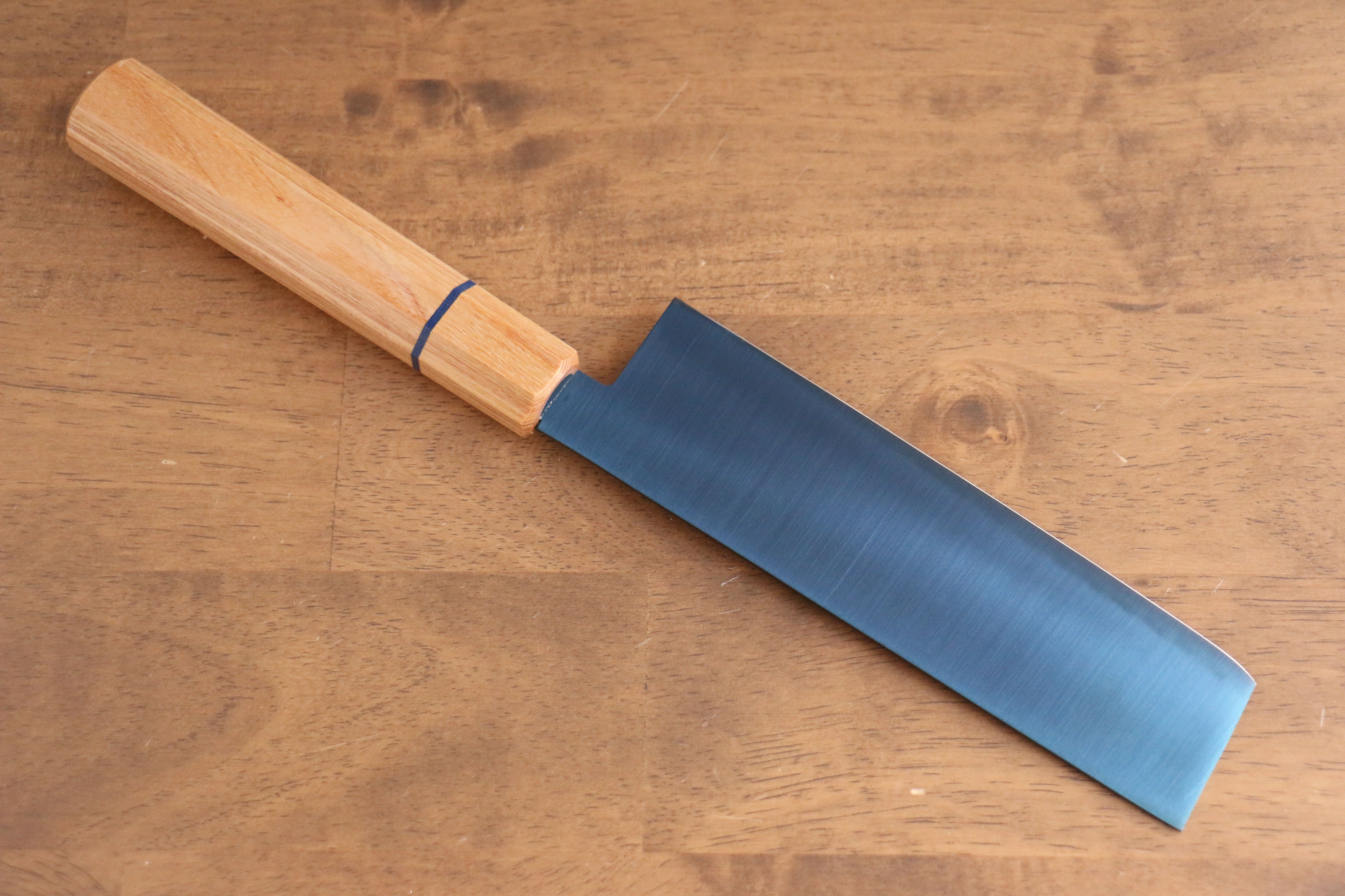 Seisuke SK-85 Ion plating Nakiri 175mm White wood Handle - Japanny - Best Japanese Knife